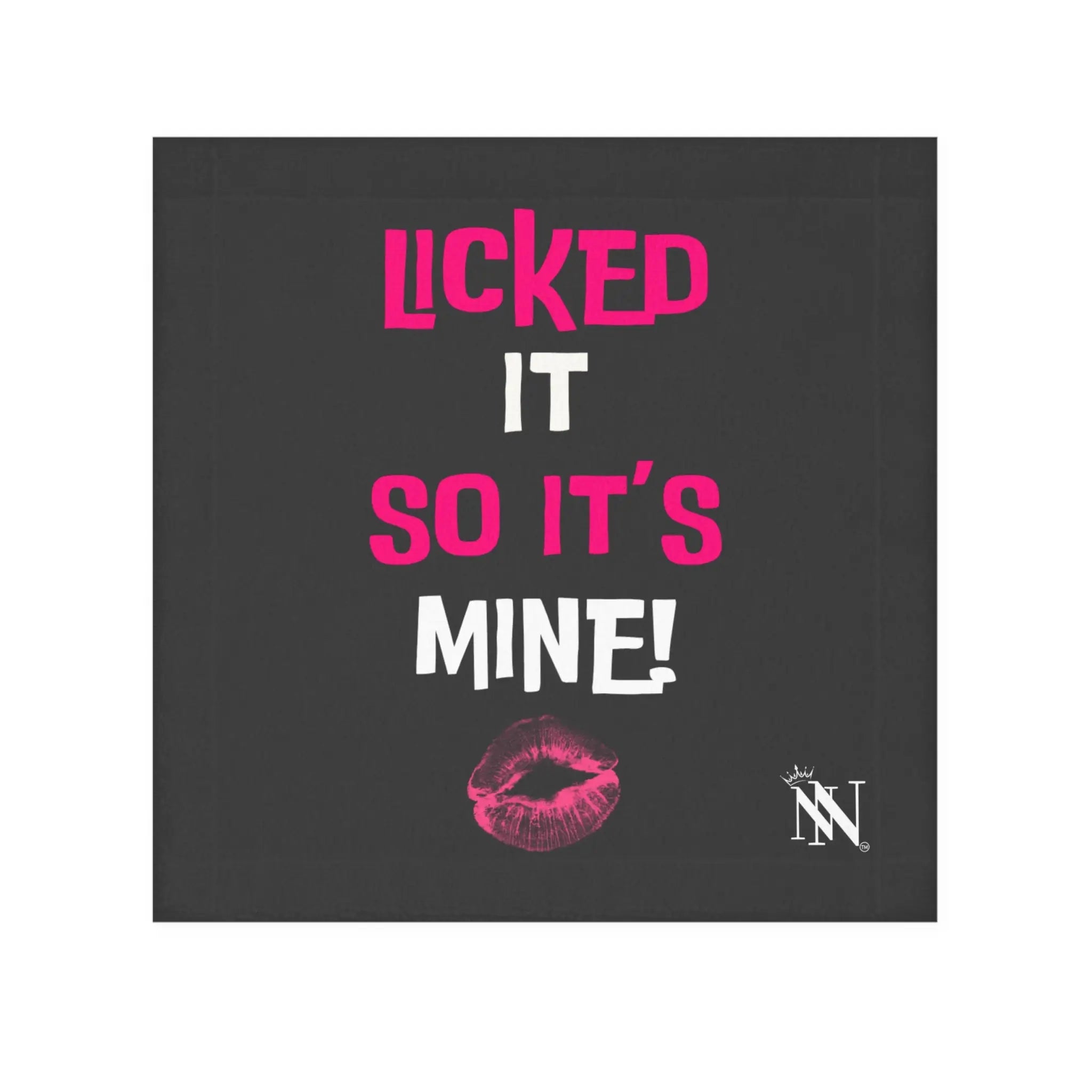 Licked It So It’s Mine! With a Kiss Mouth Rag