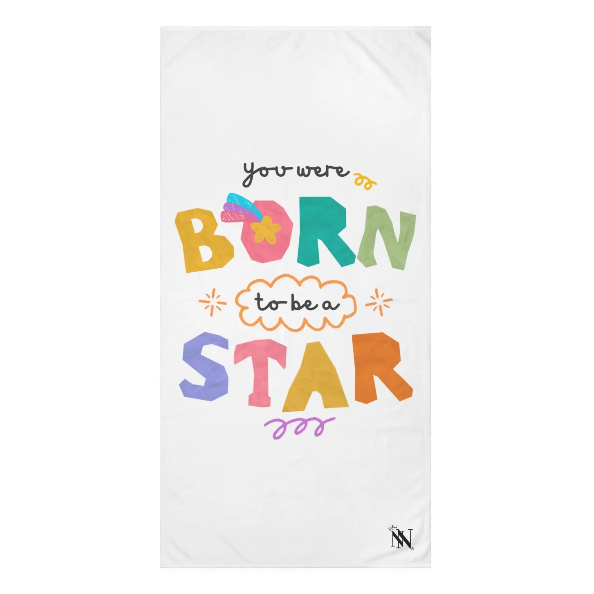 You Were Born to Be a Star Cute Extra Large Towel
