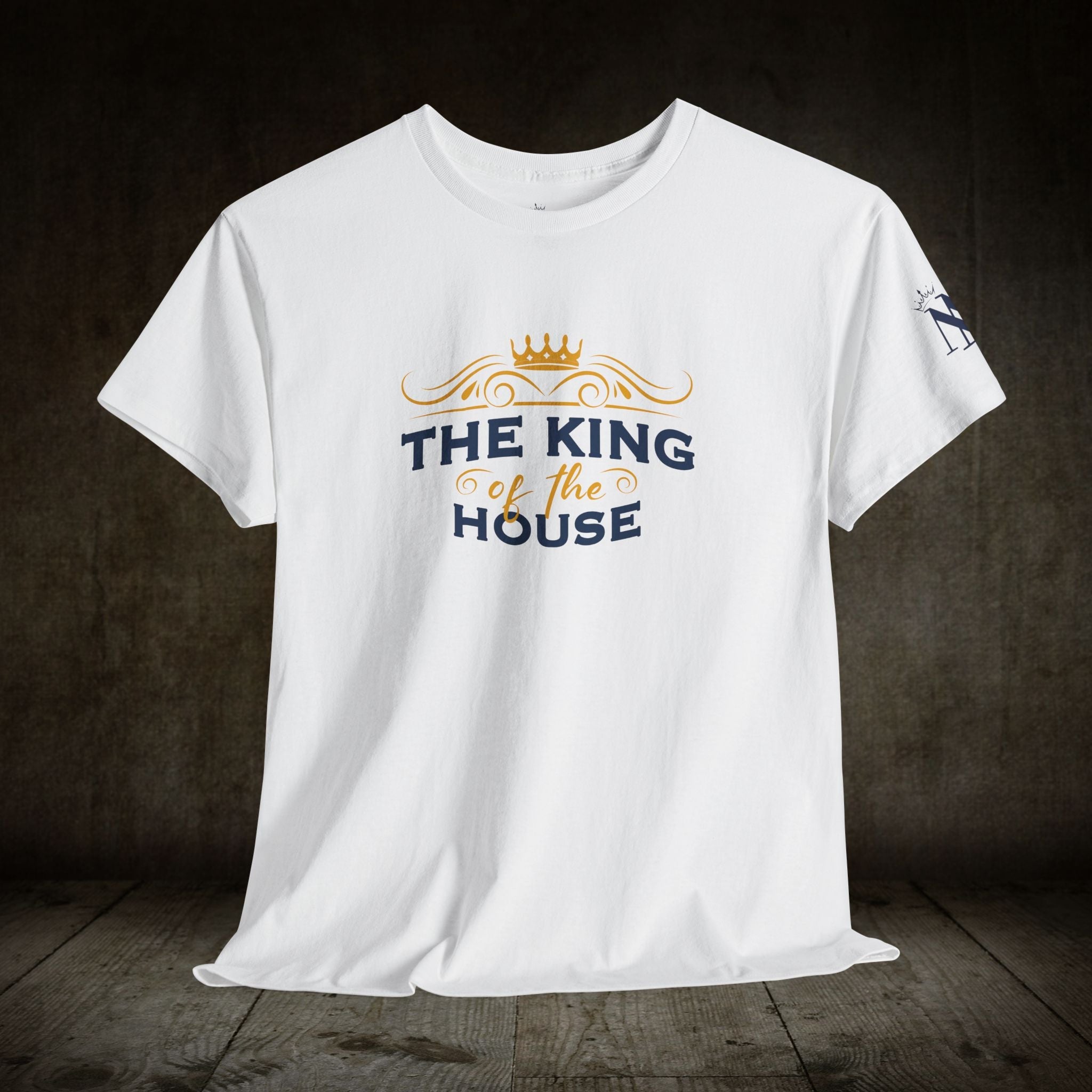 The King of the House | Mix & Match 100% Cotton Unisex Fun-Flirty Lovers’ Tees