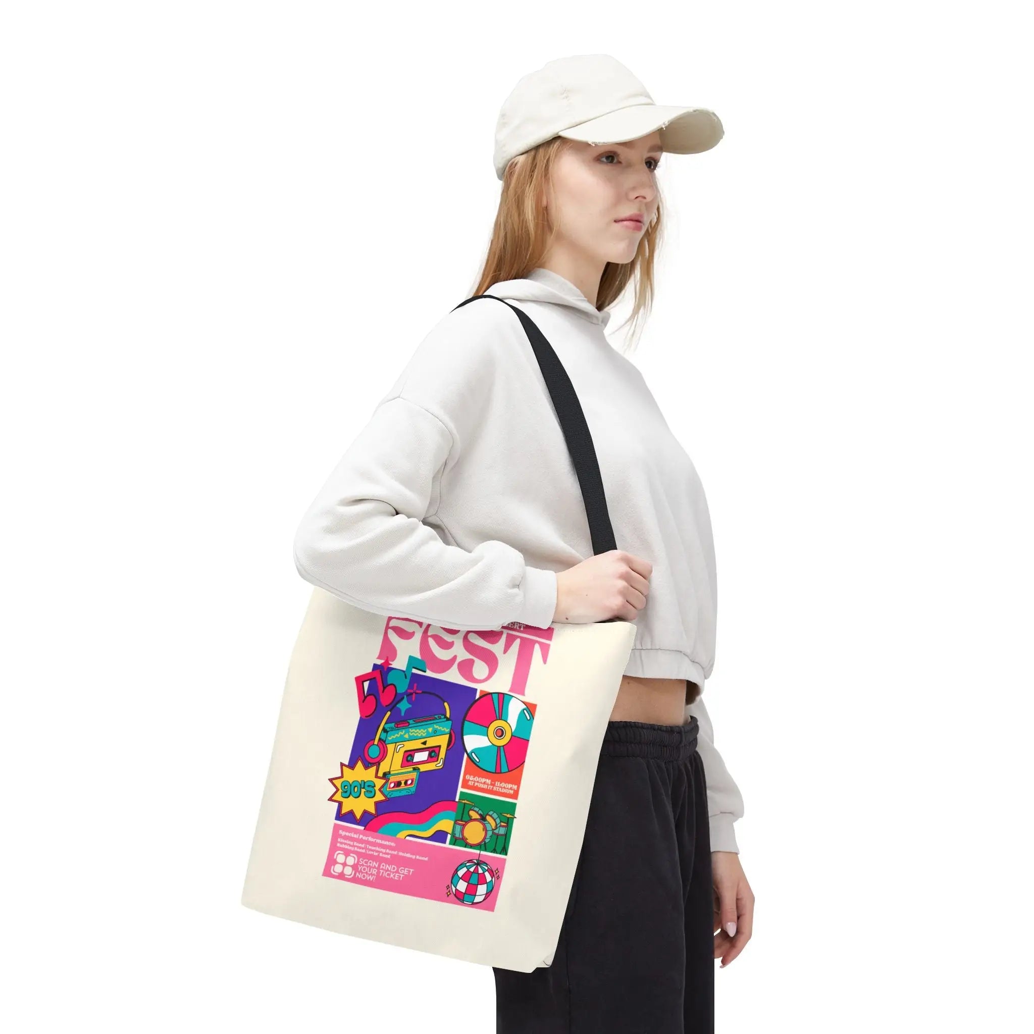 Nineties Sex Song | Mix & Match Fun-Flirty Lovers’ Totes