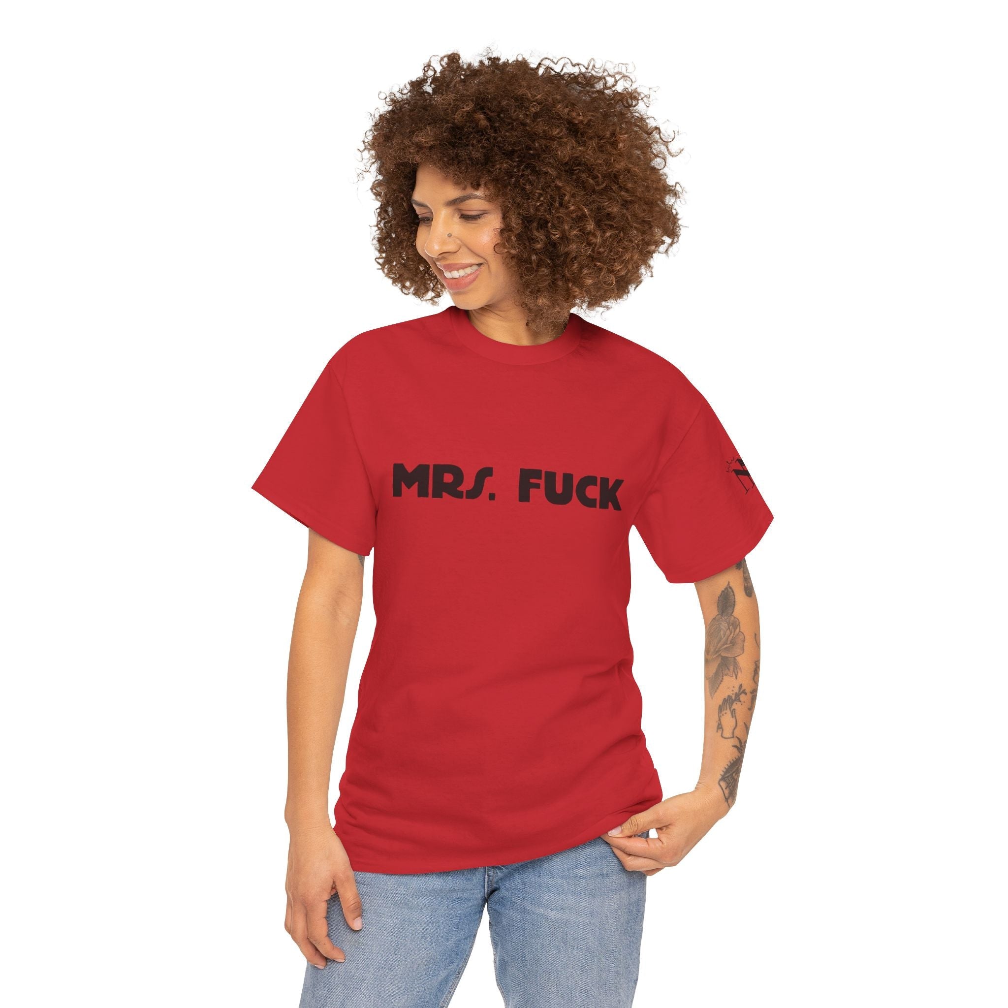 Mrs. Fuck | Mix & Match 100% Cotton Unisex Fun-Flirty Lovers’ Tees