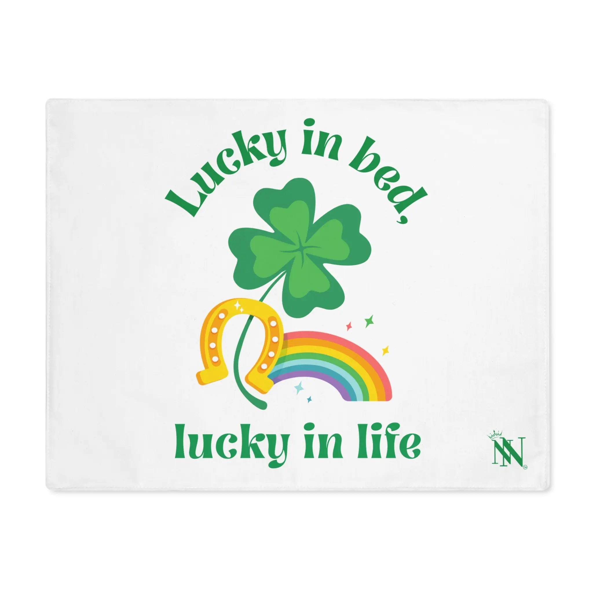 Lucky in Bed Lucky in Life St. Patrick’s Day | Mix & Match Playful Fun-Flirty Lovers’ Toy Mats