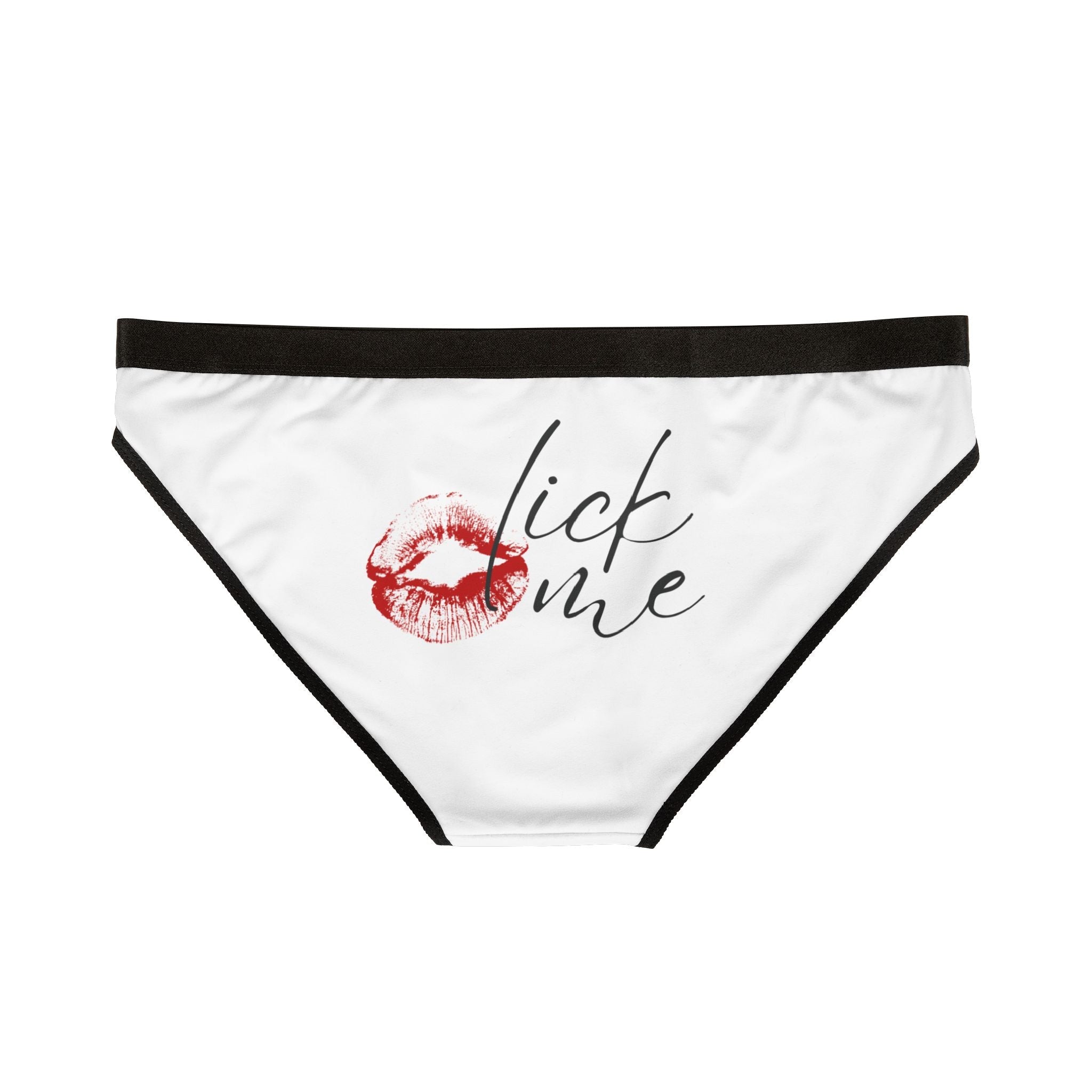 Lick Me with a Kiss Romantic Sex Gifts Women’s Panties