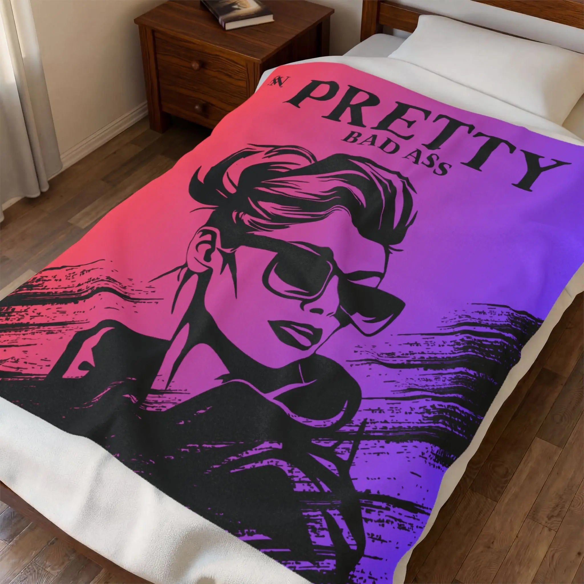 Pretty Bad Ass Romantic Sex Gifts Blanket