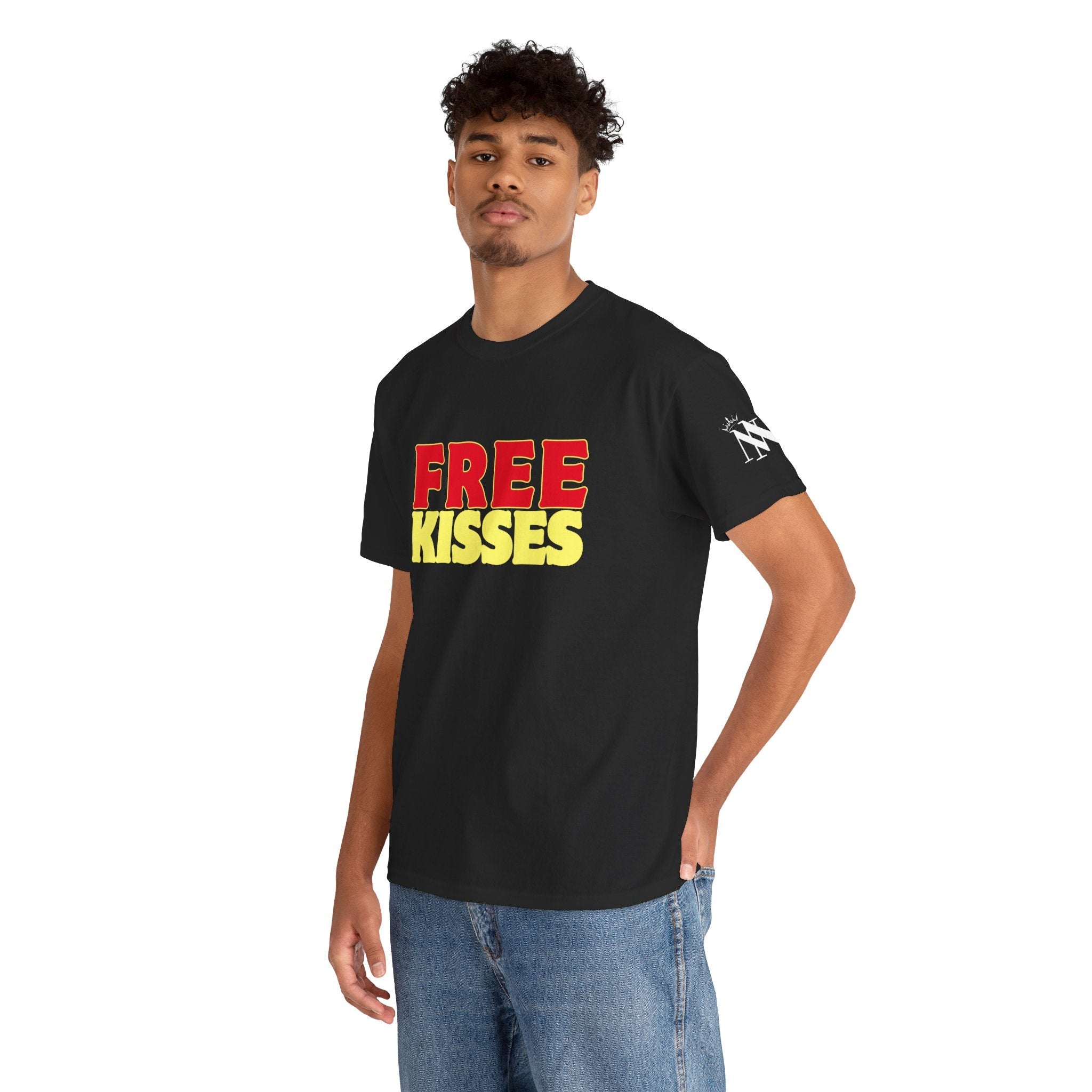 Free Kisses! | Mix & Match 100% Cotton Unisex Fun-Flirty Lovers’ Tees