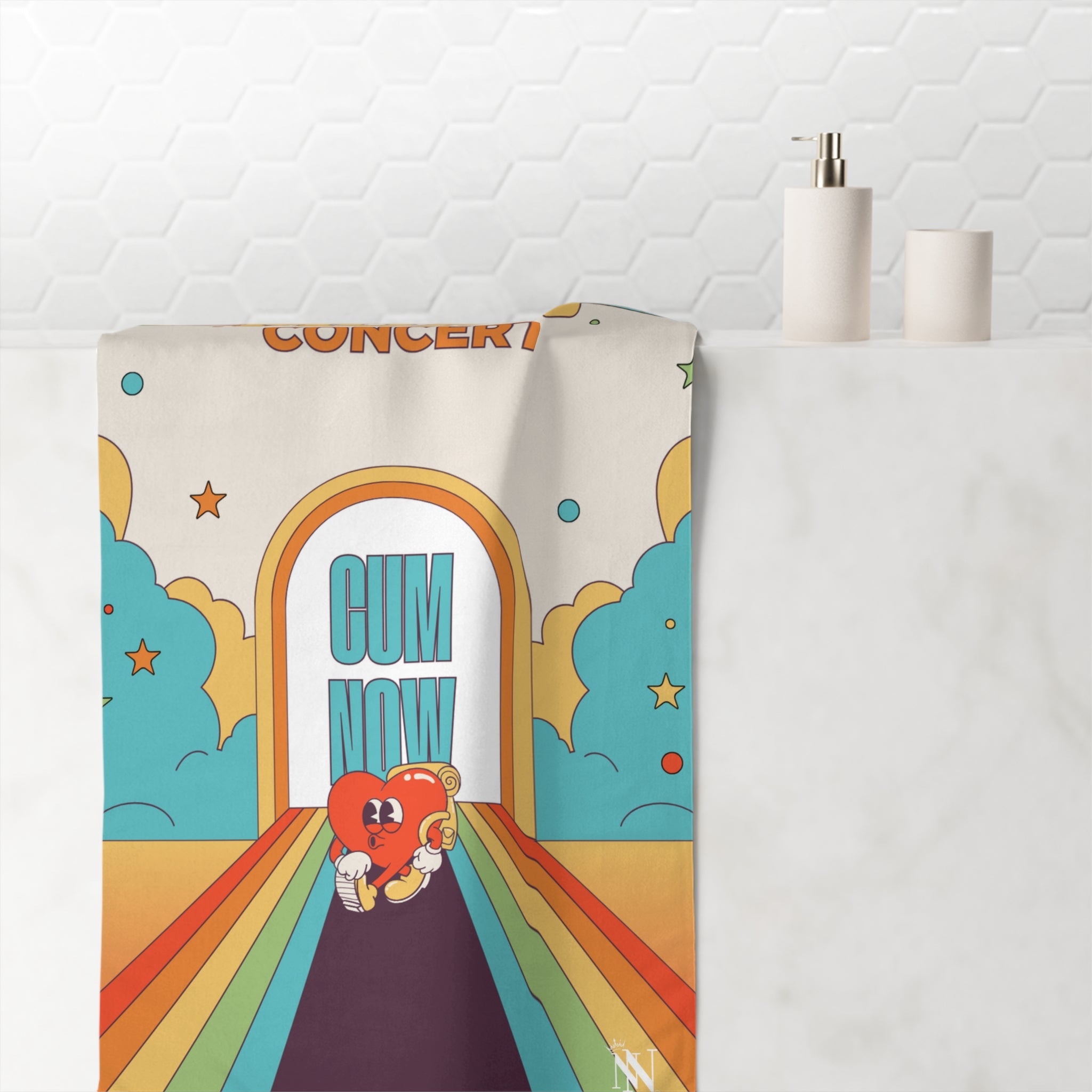 Indie Moan Concert | Mix & Match XL Fun-Flirty Lovers’ Towels