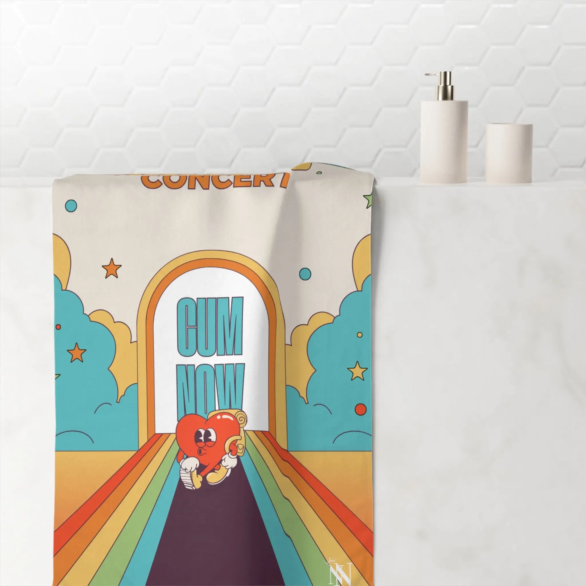 Indie Moan Concert | Mix & Match XL Fun-Flirty Lovers’ Towels