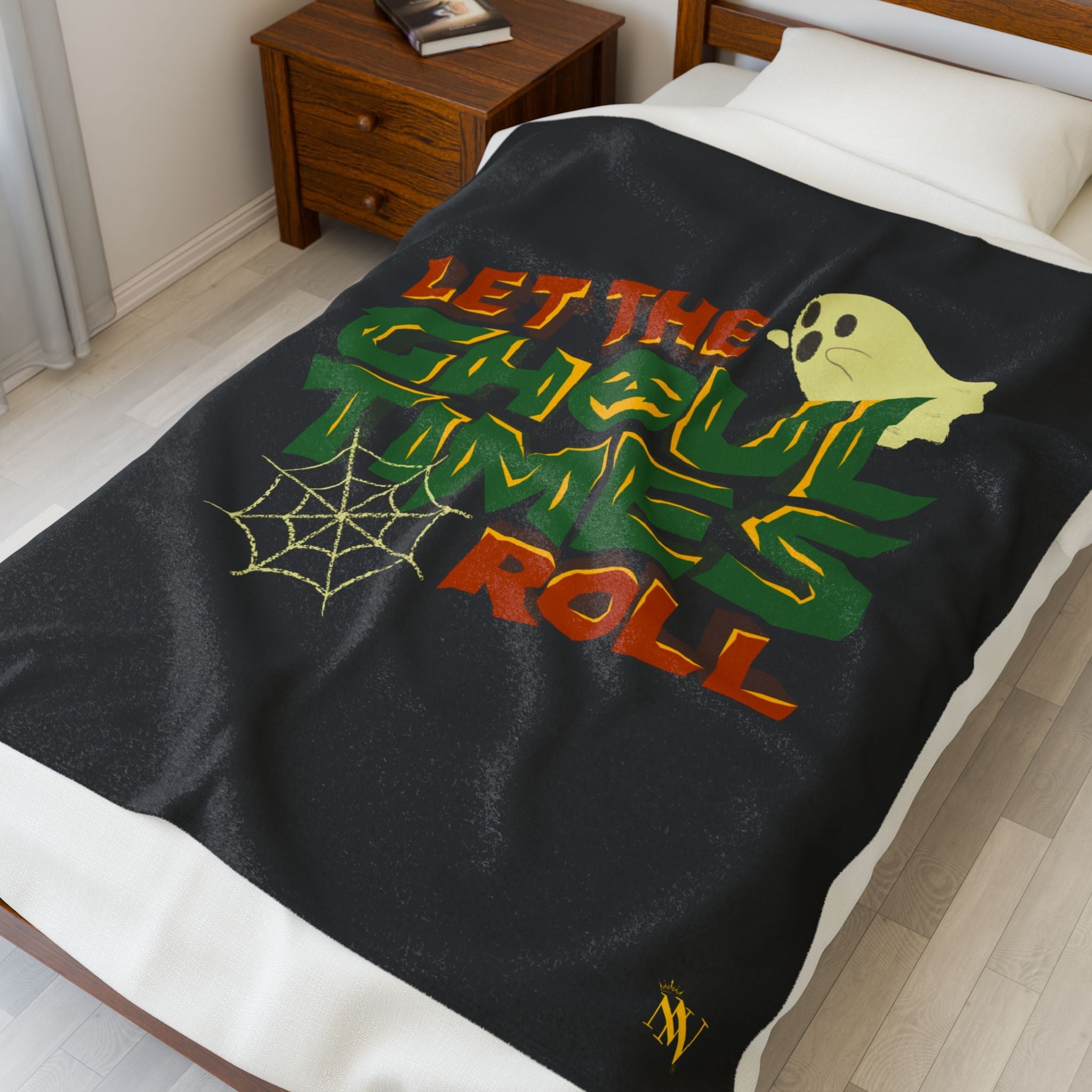 Let the Ghoul Times Roll | Mix & Match Velveteen Fun-Flirty Lovers’ Blankets