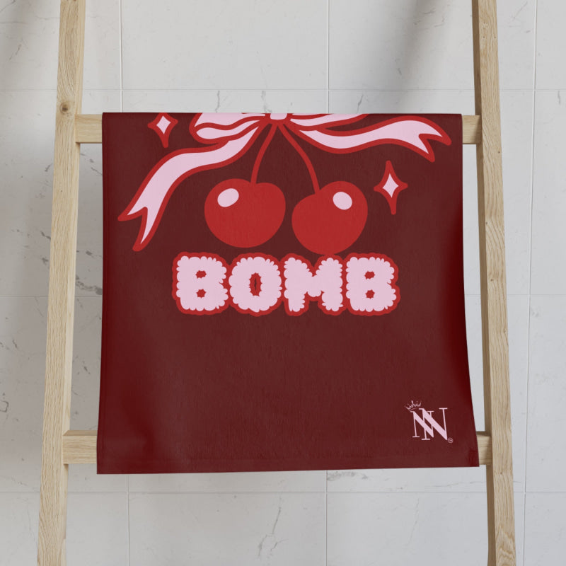Cherry Bomb | Mix & Match Classic Fun-Flirty Lovers’ Towels