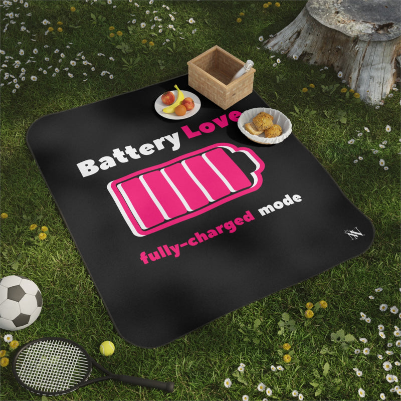 Battery Love | Mix Match Fun-Flirty Lovers’ Water-Resistant Blankets