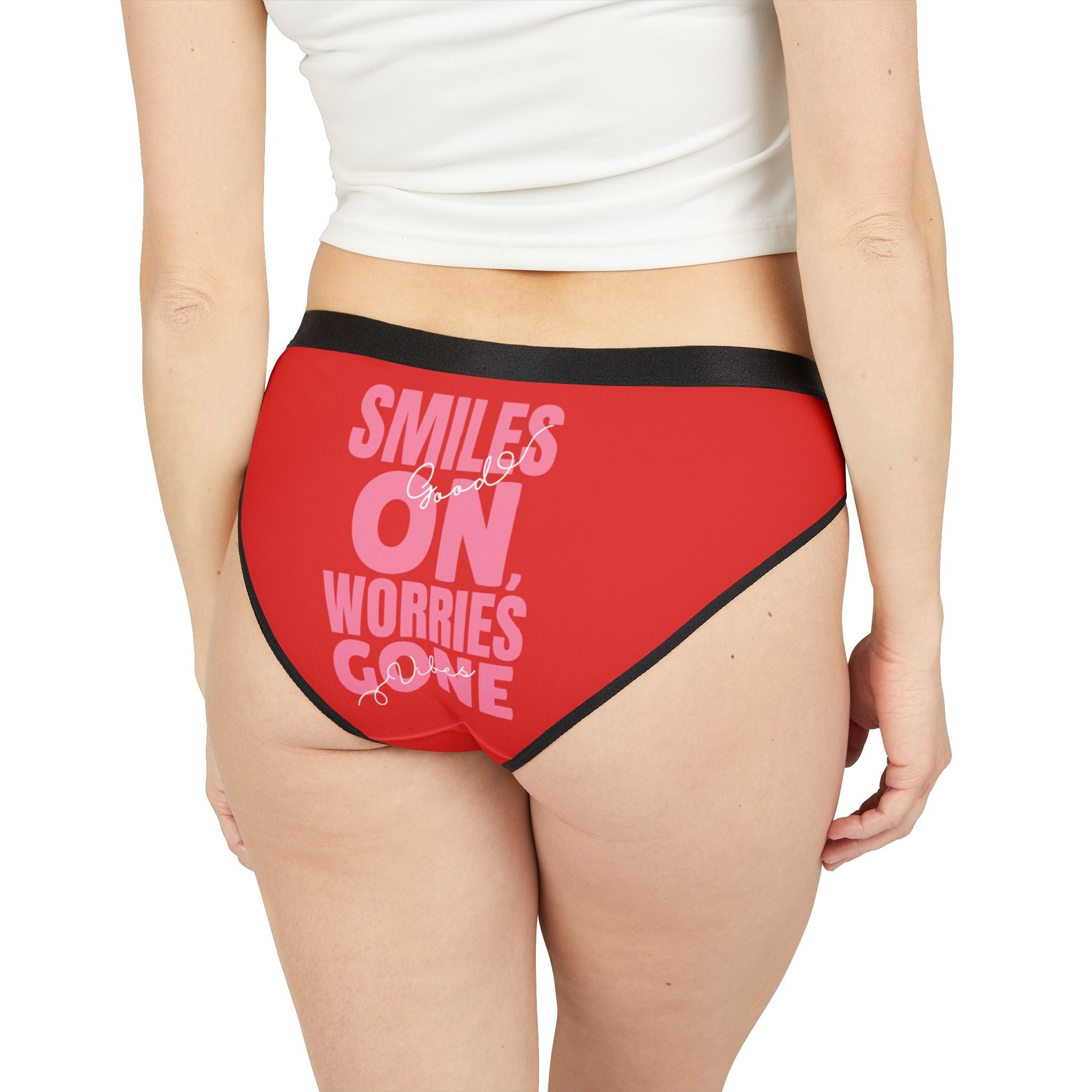 Smiles On Worries Gone Good Vibes | Mix & Match Women’s Fun-Flirty Lovers’ Panties