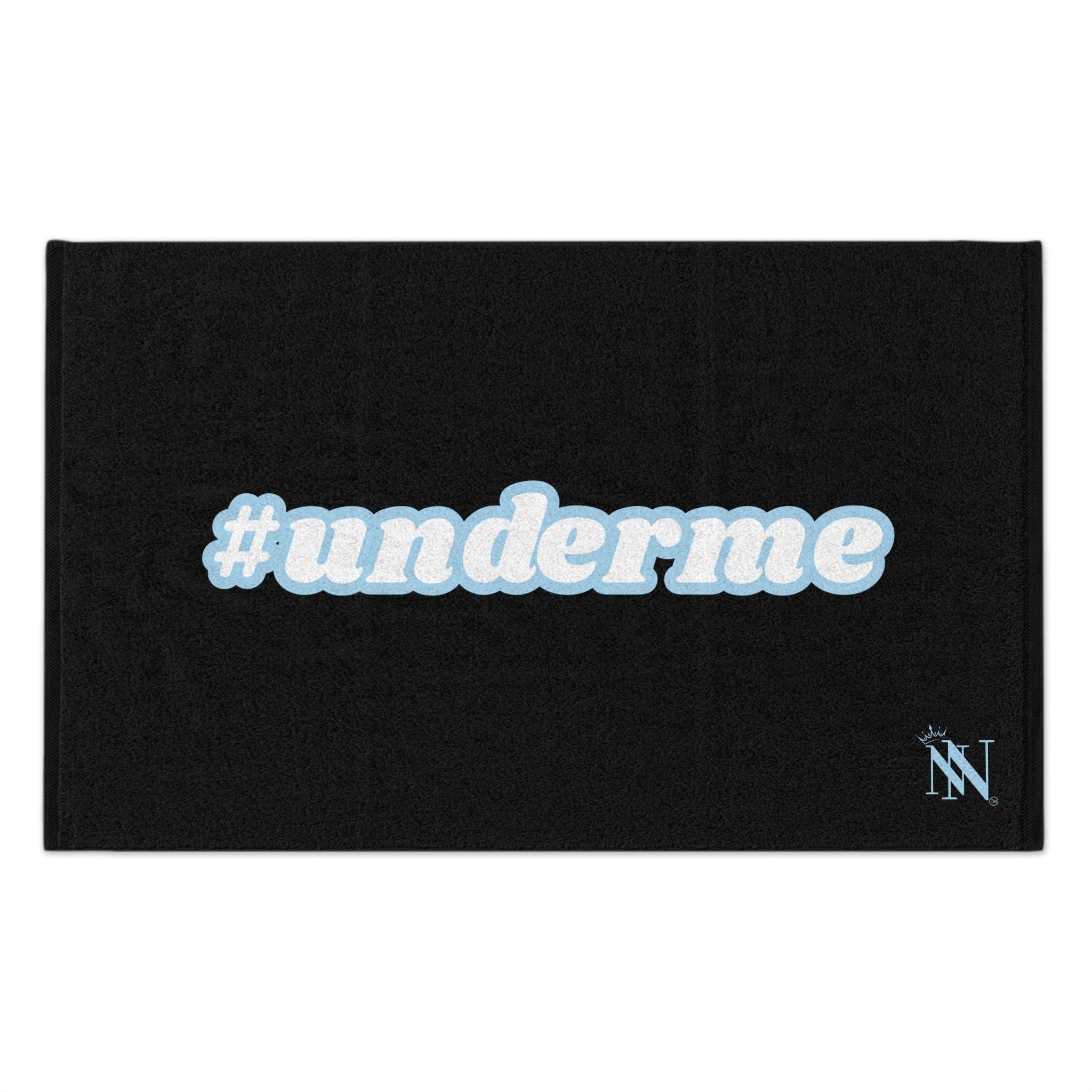 #underme Blue Black | Mix & Match Soft Fun-Flirty Lovers’ Towels