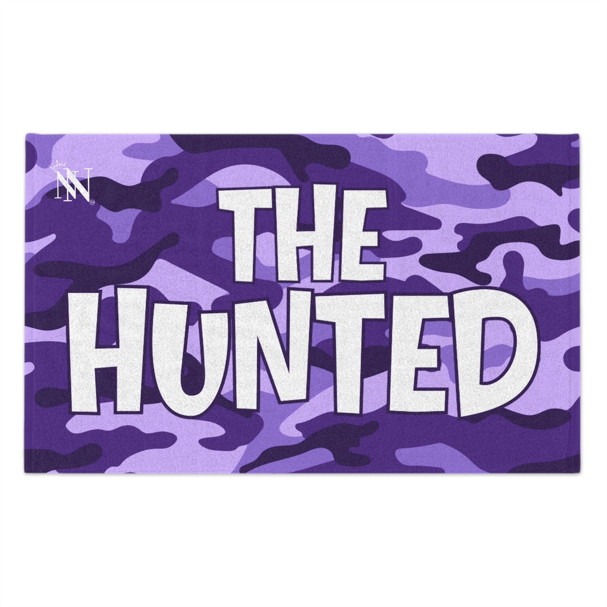The Hunted Purple Camo Sex Towel