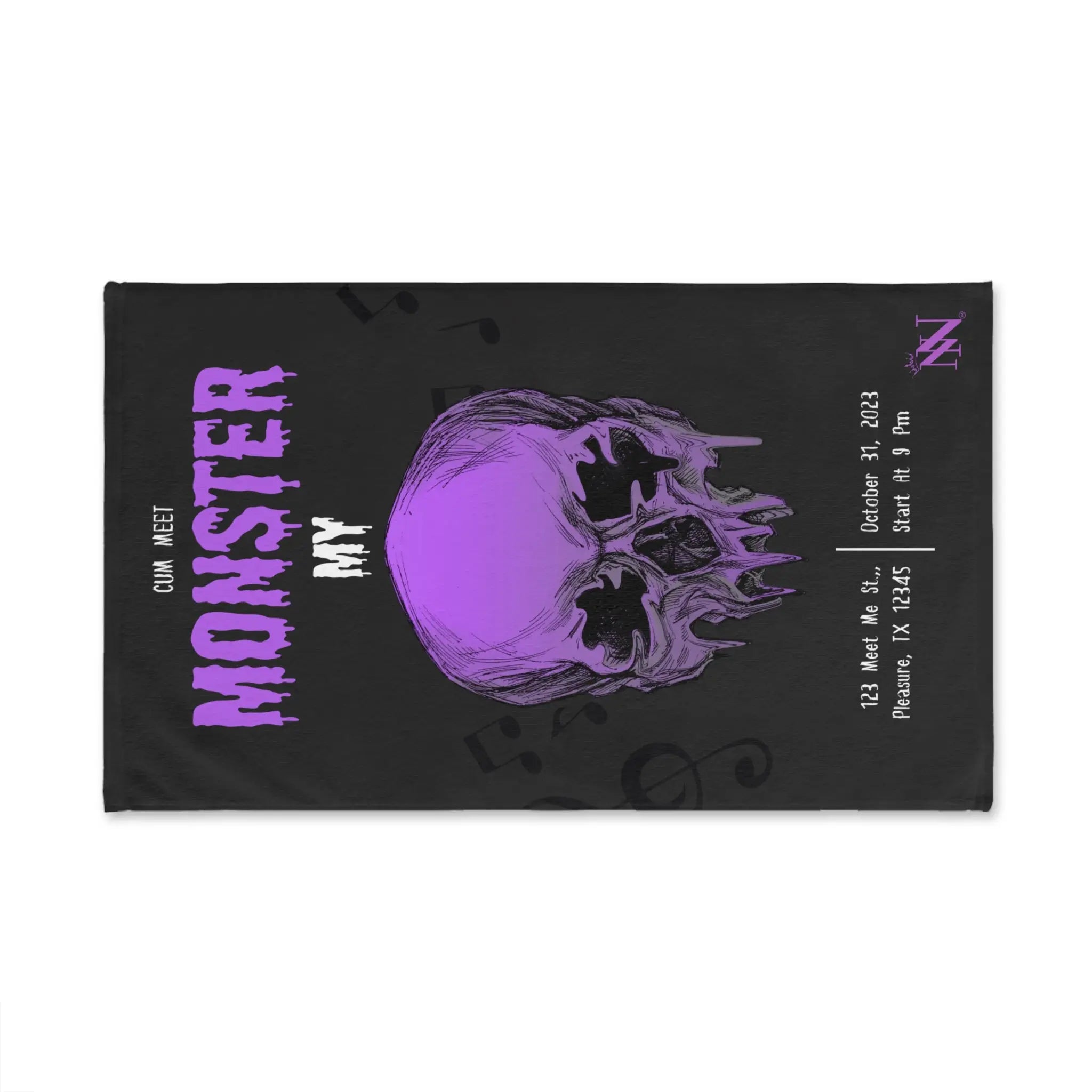 Meet My Monster Halloween | Mix & Match Original Fun-Flirty Lovers’ Towels