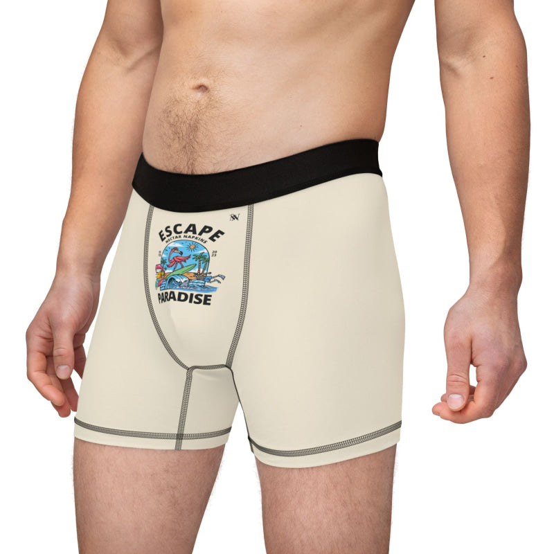 Escape Paradise | Mix & Match Men’s Fun-Flirty Lovers’ Boxer Briefs