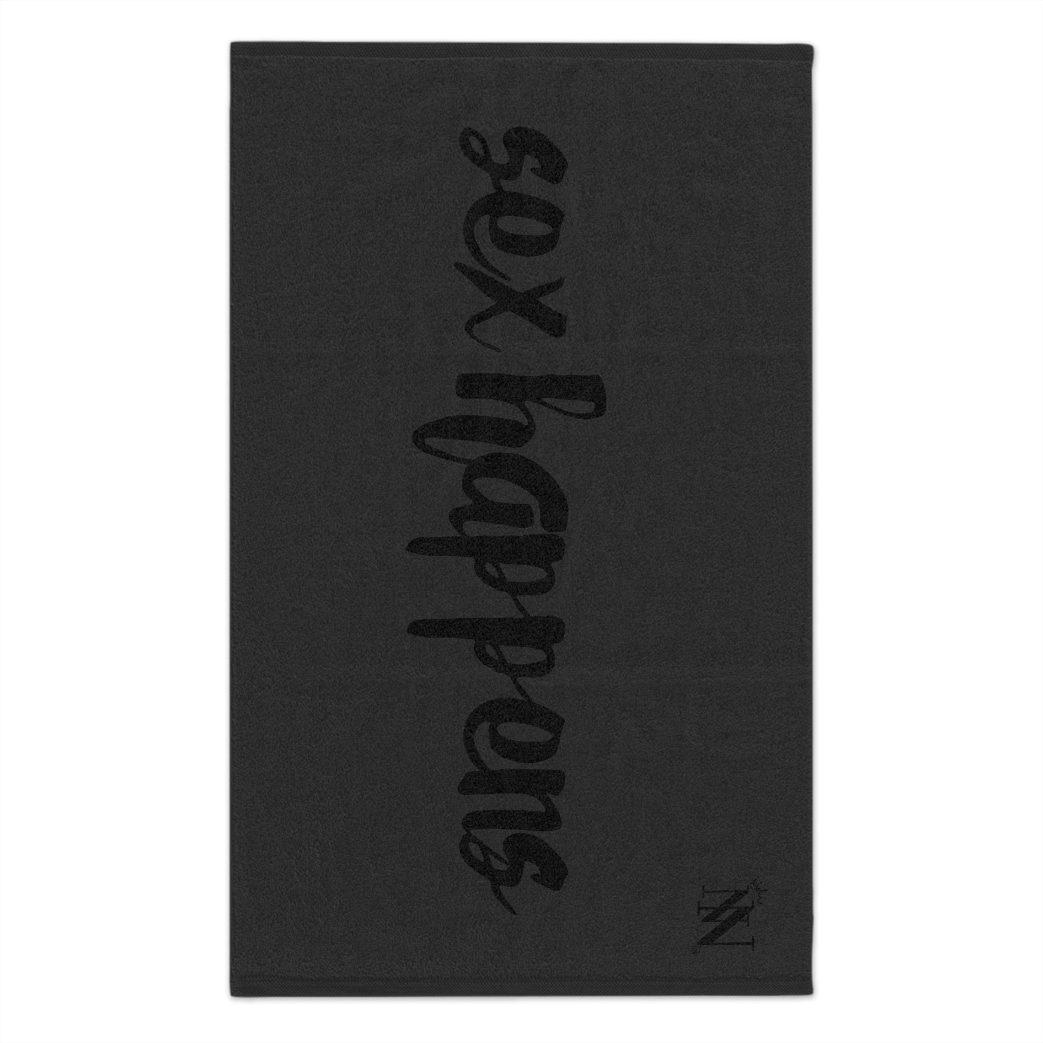 Sex Happens Dark Grey | Mix & Match Soft Fun-Flirty Lovers’ Towels