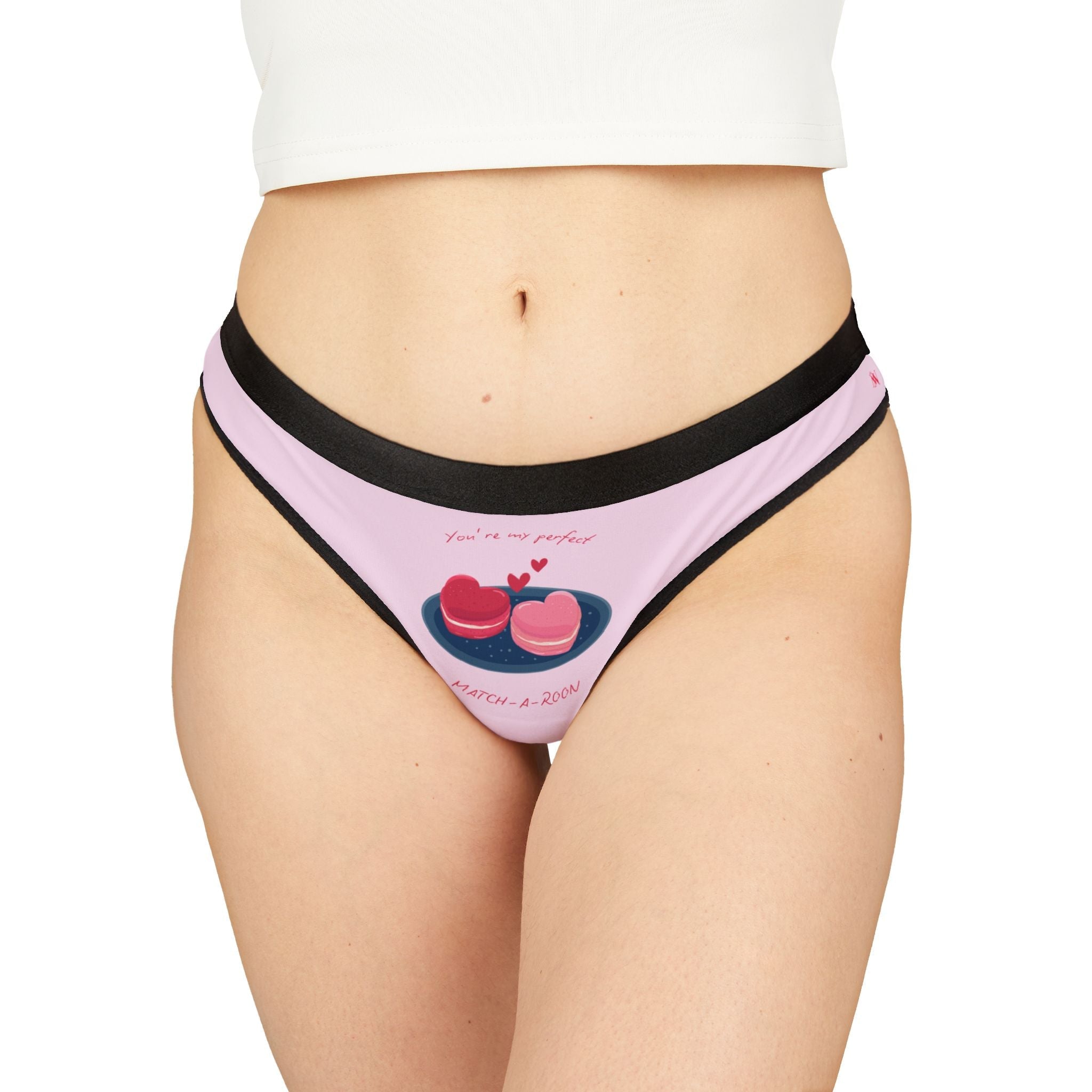 You’re My Perfect Match-A-Roon | Mix & Match Women’s Fun-Flirty Lovers’ Thongs