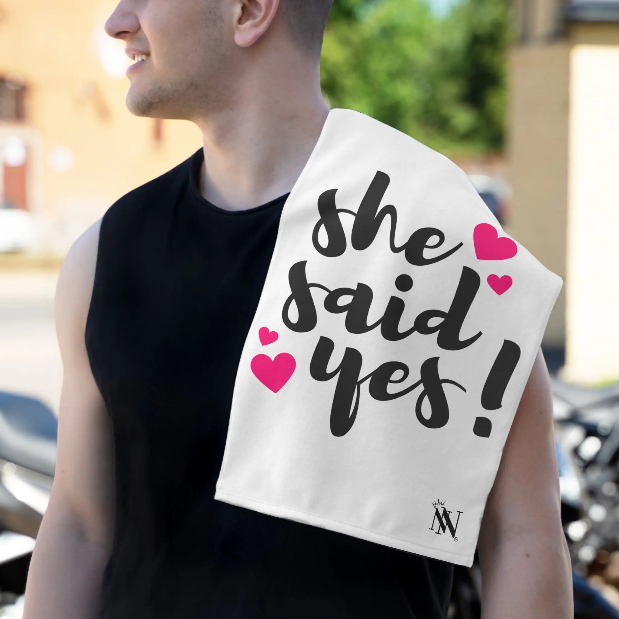 She Said Yes! | Mix & Match Soft Fun-Flirty Lovers’ Towels