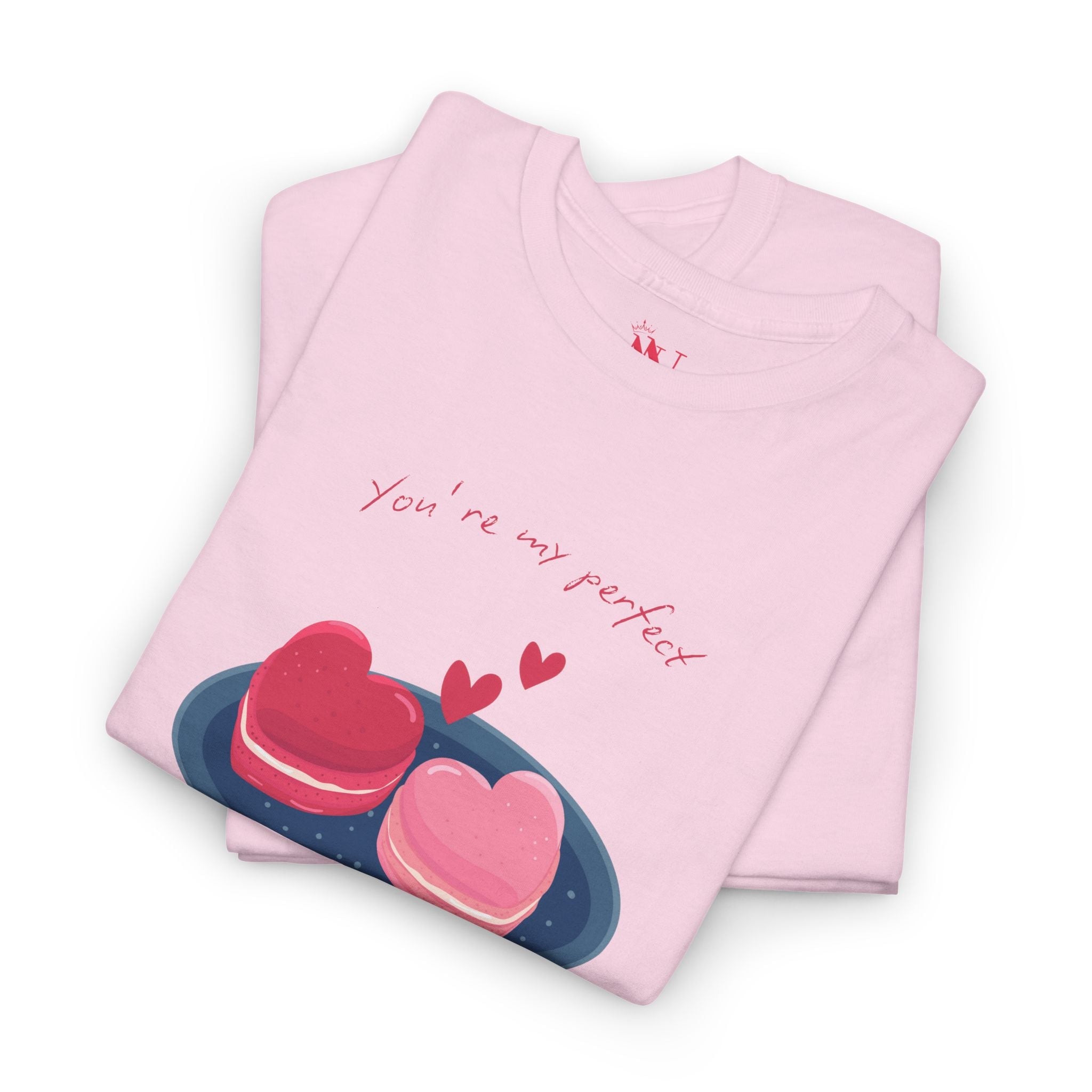 You’re My Perfect Match-A-Roon | Mix & Match Cotton Unisex Fun-Flirty Lovers’ T-Shirts