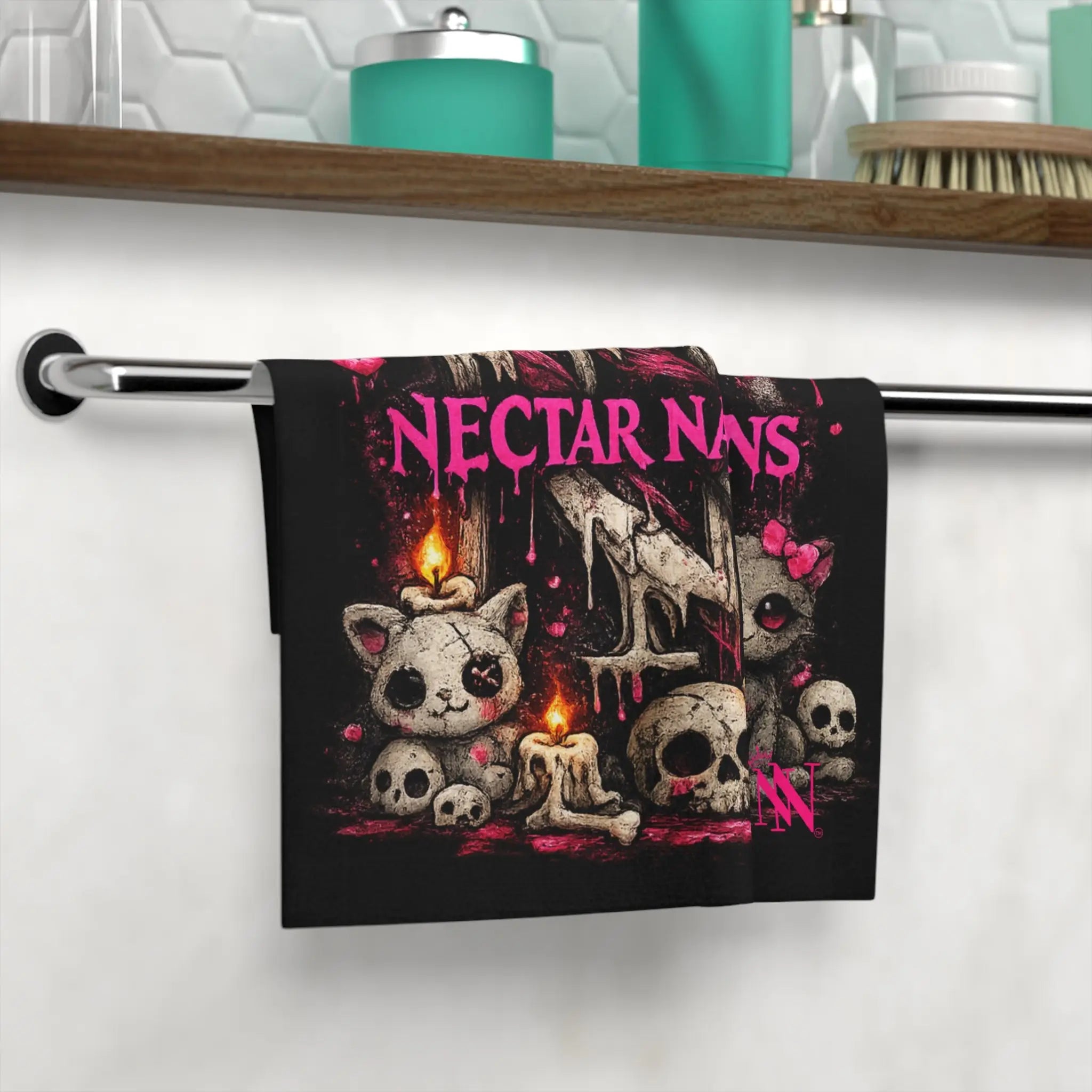Nectar Napkins Gothic Kitty Women’s Cum Rag