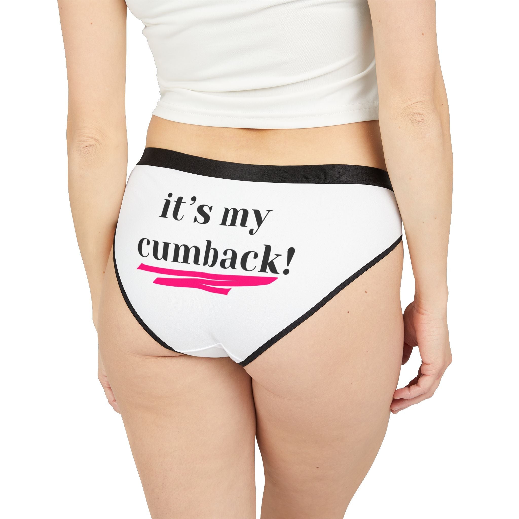 It’s My Cumback! | Mix & Match Women’s Fun-Flirty Lovers’ Panties