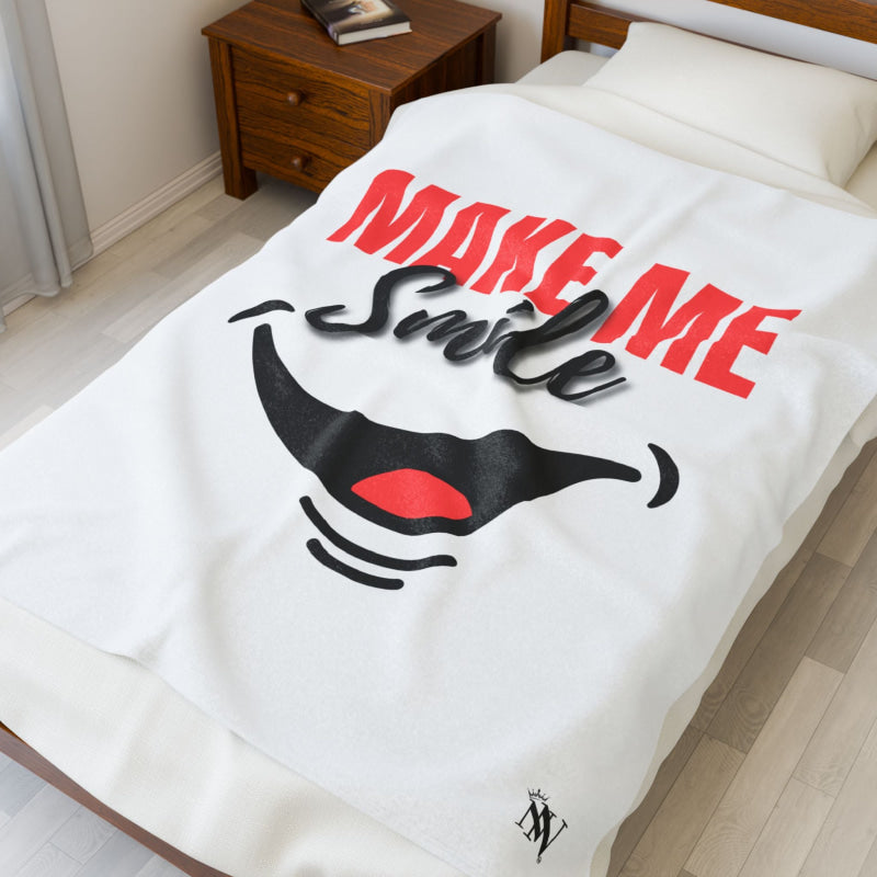 Make Me Smile | Mix & Match Soft Fun-Flirty Lovers’ Blankets
