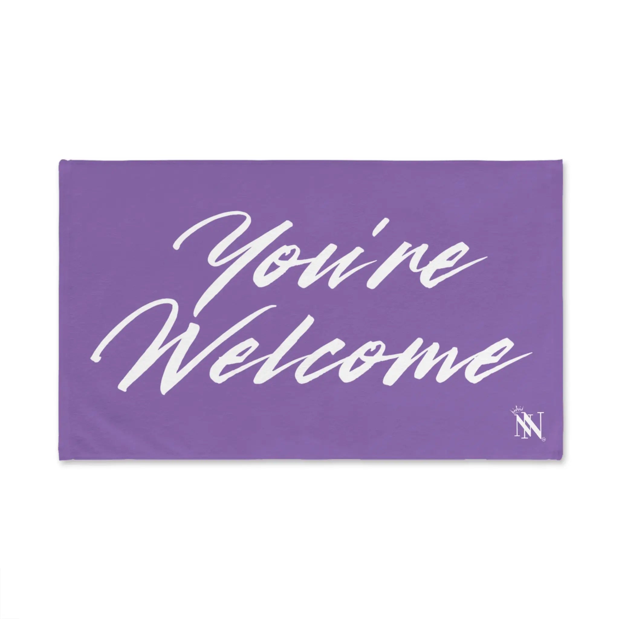 Simply Youâre Welcome Light Purple | Nectar Napkins Classic Fun-Flirty Colored Towels