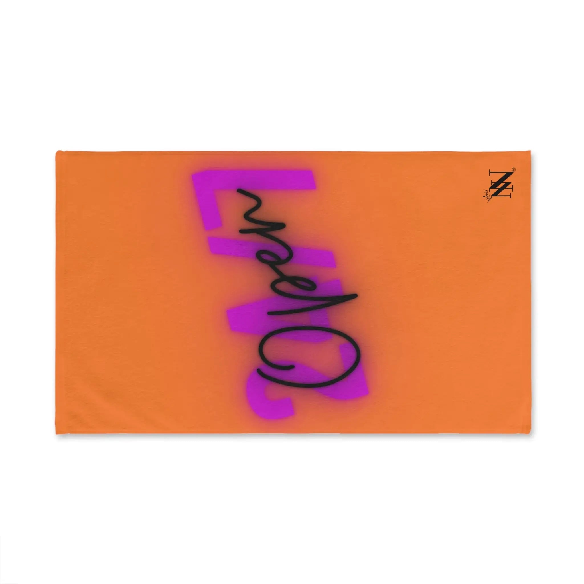 Open 24/7 Orange | Mix & Match Classic Fun-Flirty Lovers’ Towels