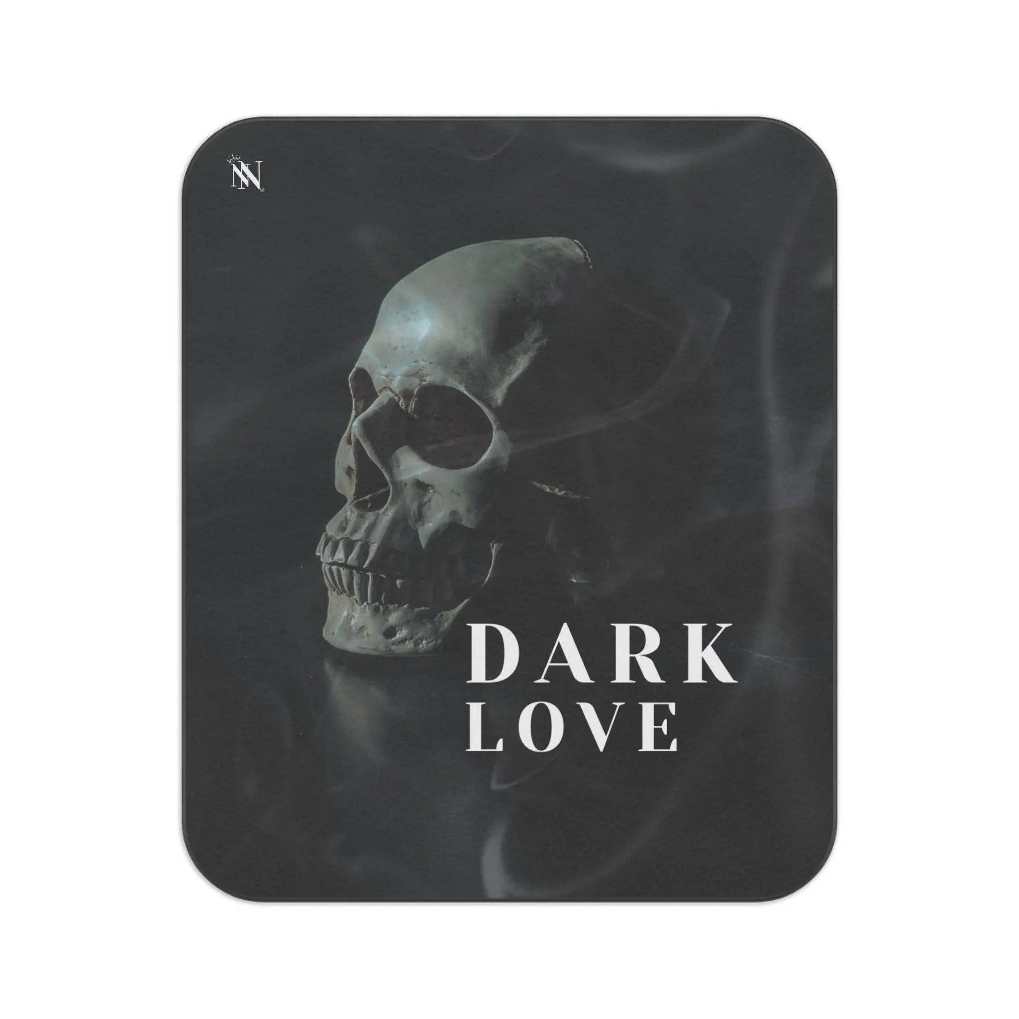 Dark Love Skull Photograph Sex Blanket