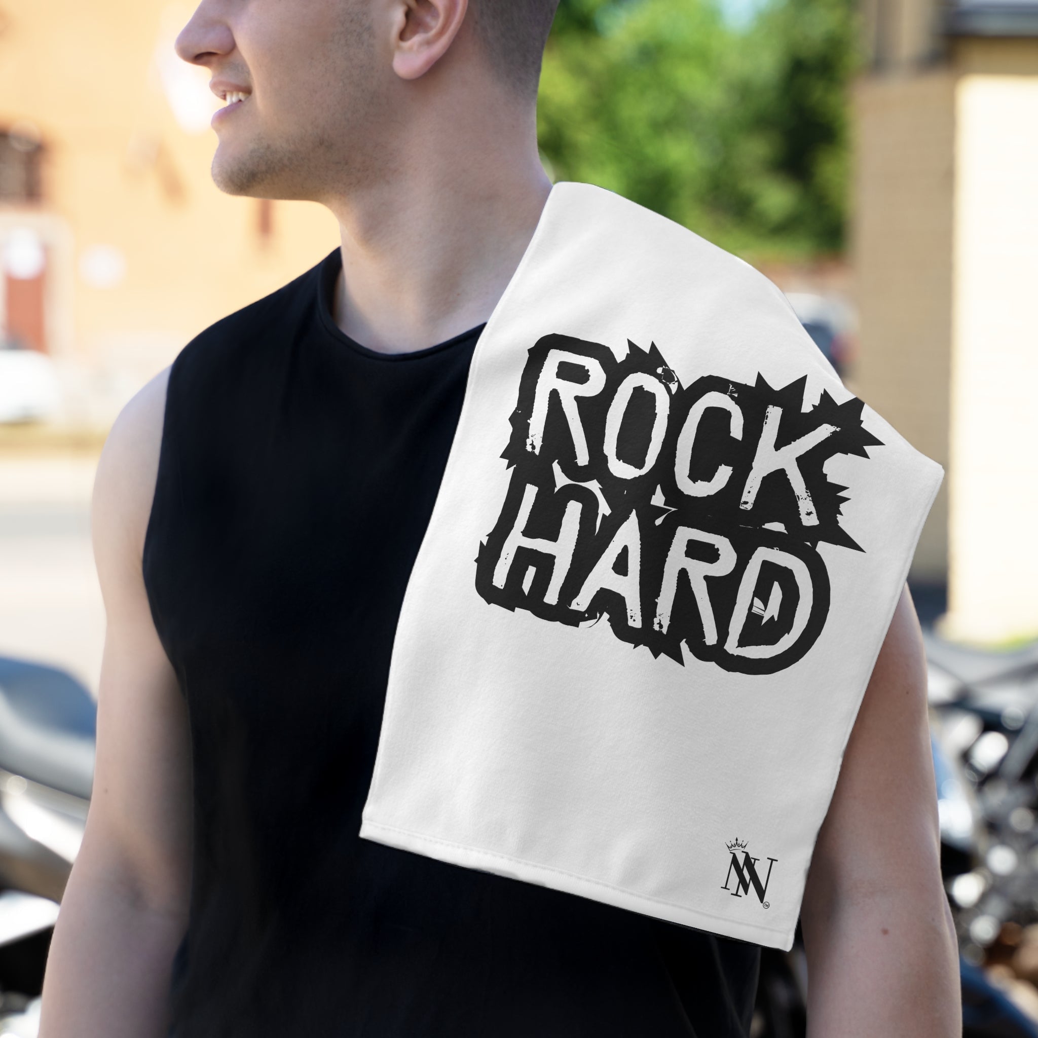 Rock Hard | Mix & Match Soft Fun-Flirty Lovers’ Towels