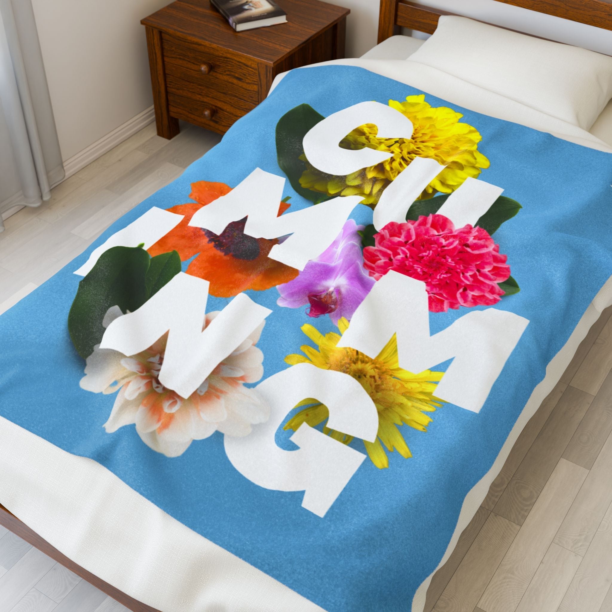 Flowers Are Cumming | Mix & Match Fun-Flirty Lovers’ Blankets