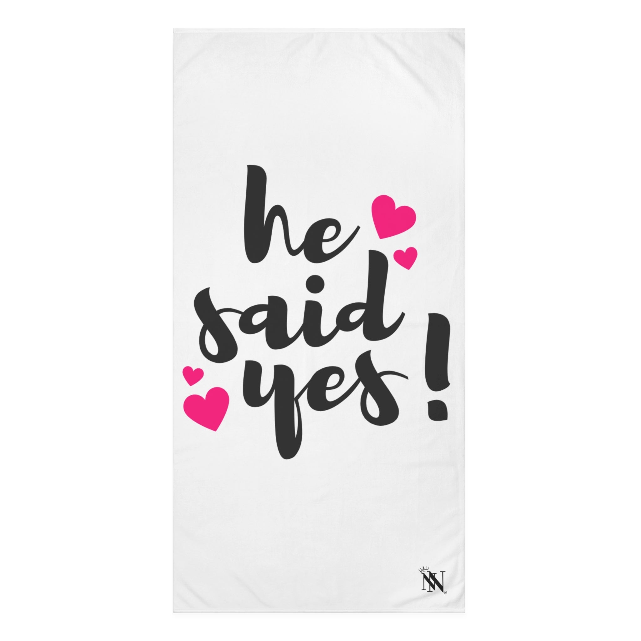 He Said Yes! | Mix & Match XL Fun-Flirty Lovers’ Towels