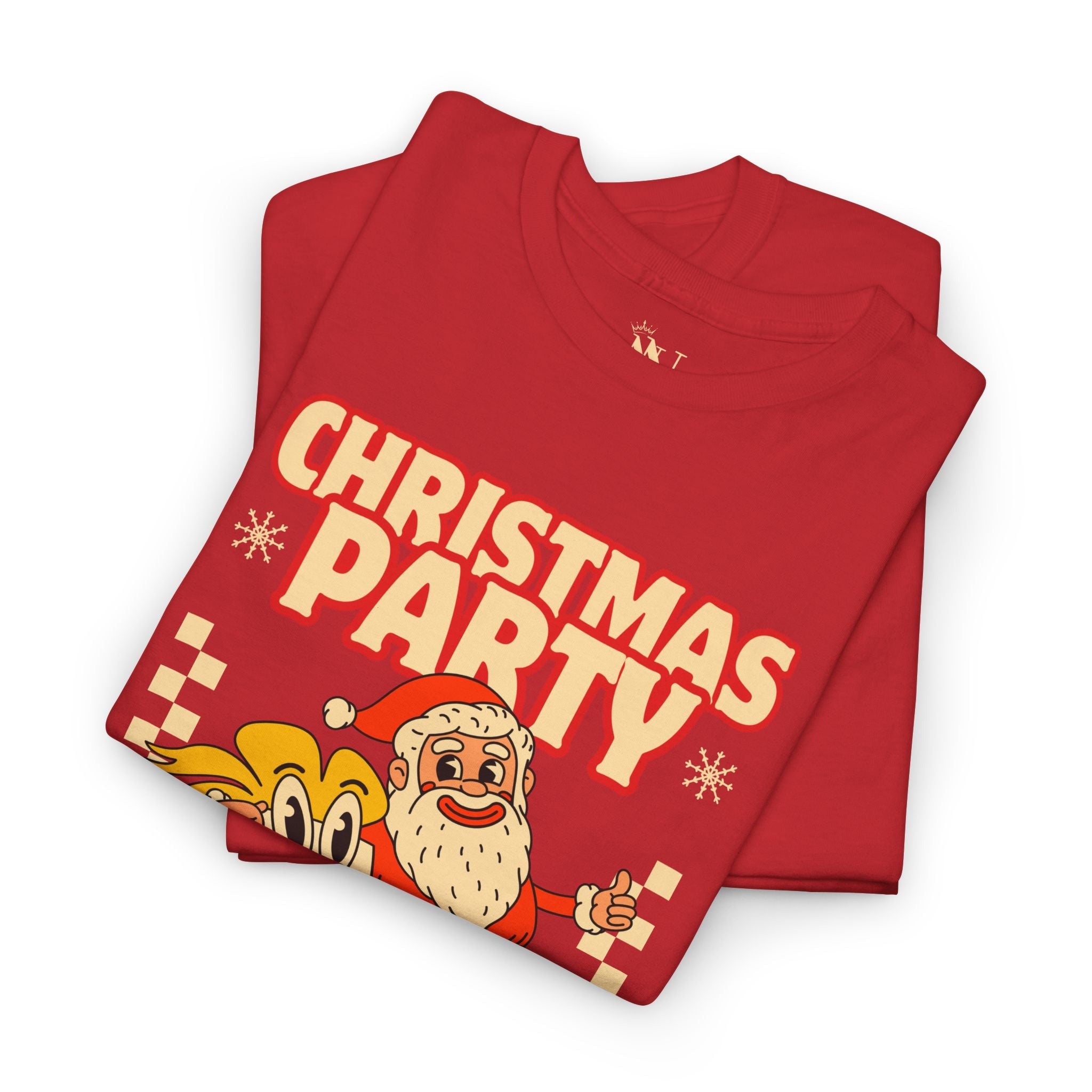 Christmas Party | Mix & Match Cotton Unisex Fun-Flirty Lovers’ T-Shirts