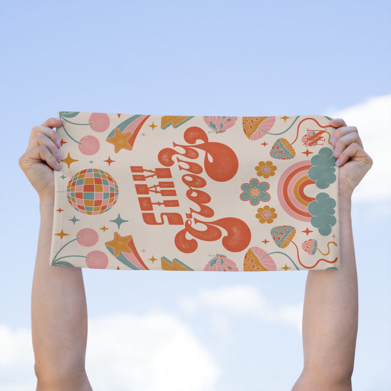 Stay Groovy Vintage Boho | Mix & Match Soft Fun-Flirty Lovers’ Towels