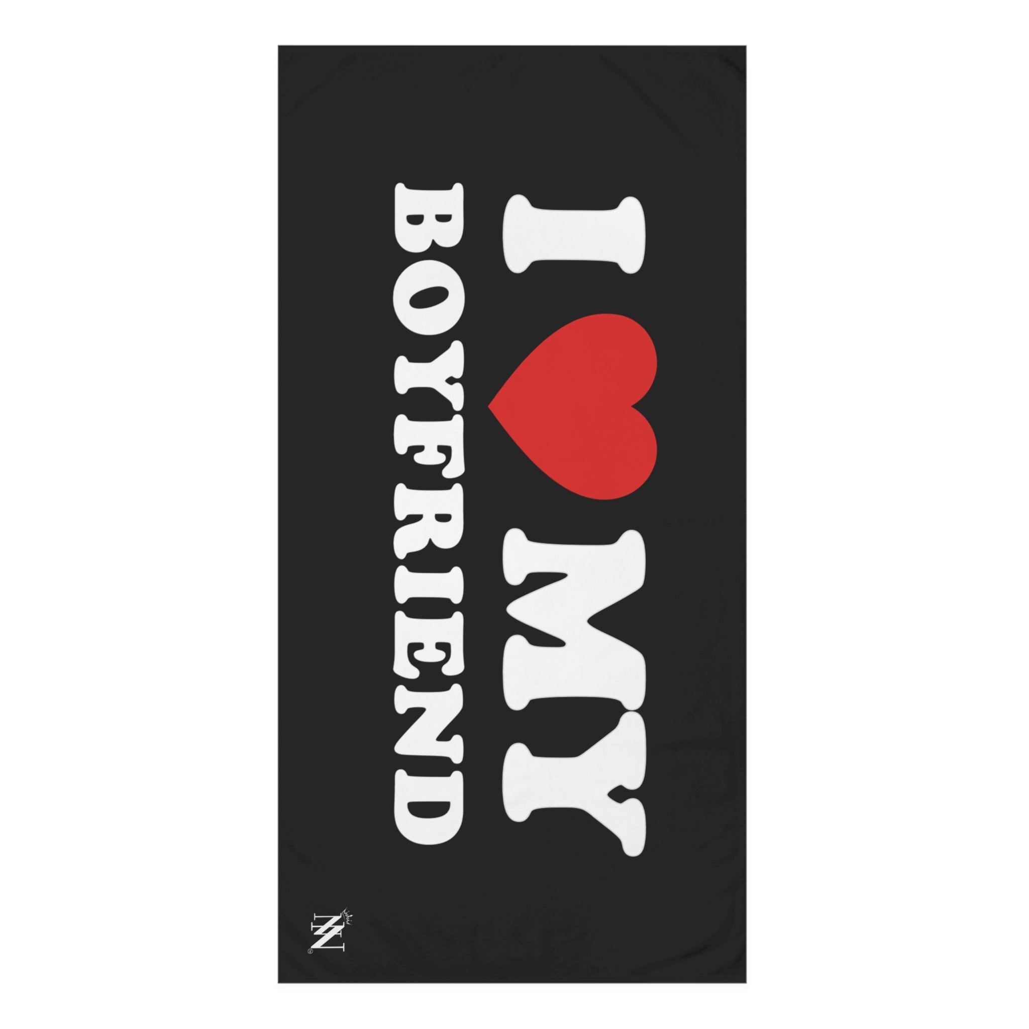 I Love My Boyfriend | Mix & Match XL Fun-Flirty Lovers’ Towels