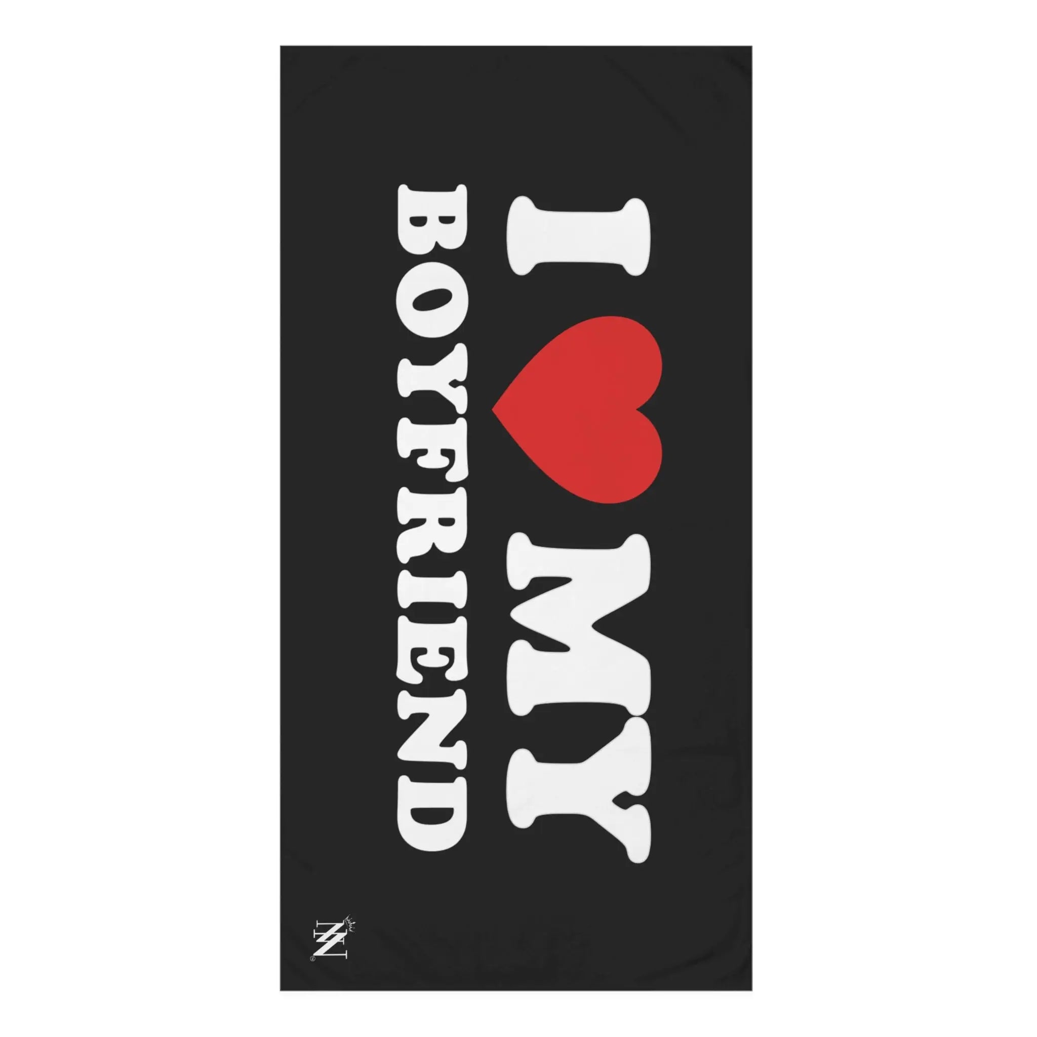 I Love My Boyfriend | Mix & Match XL Fun-Flirty Lovers’ Towels