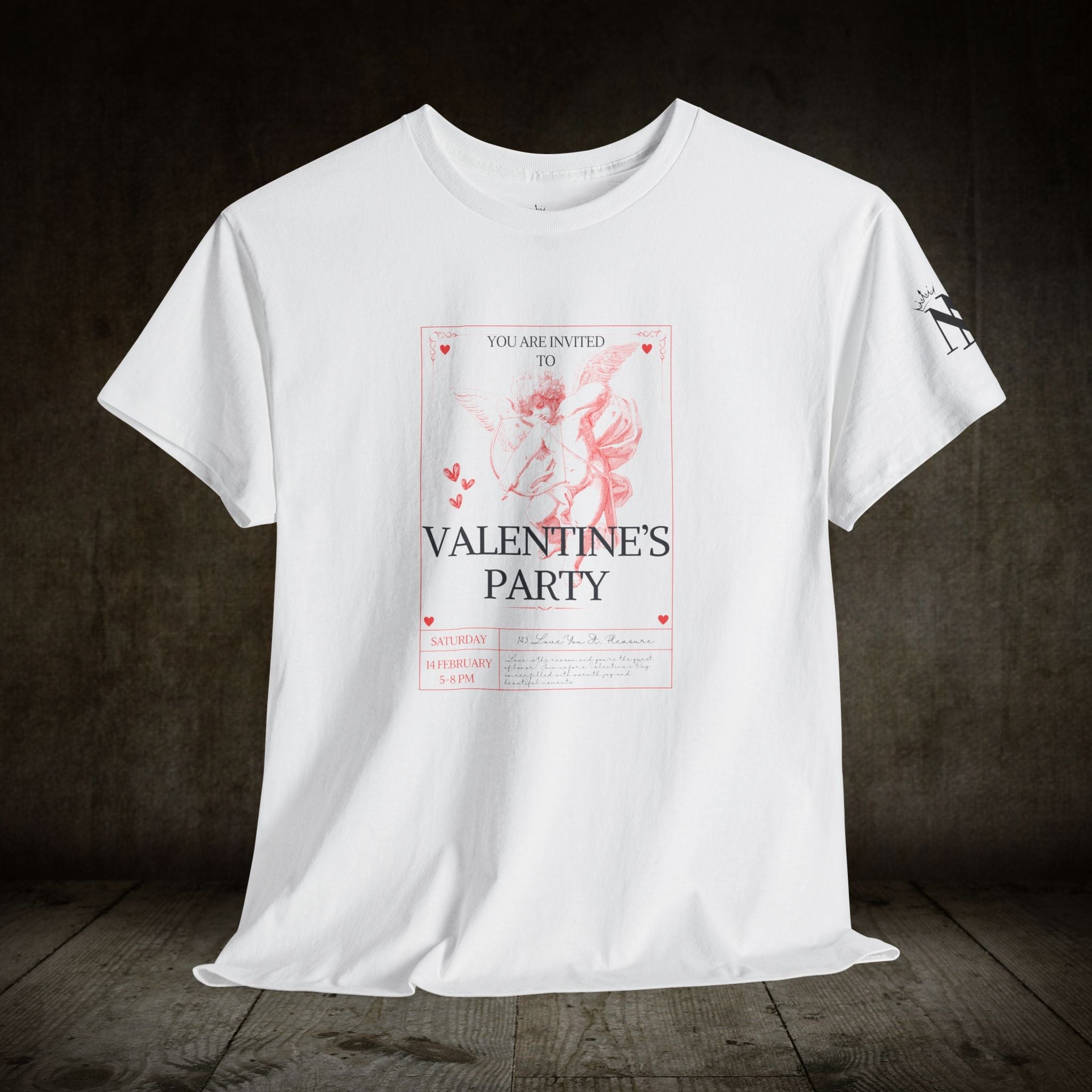 Valentine’s Party | Mix & Match 100% Cotton Unisex Fun-Flirty Lovers’ Tees