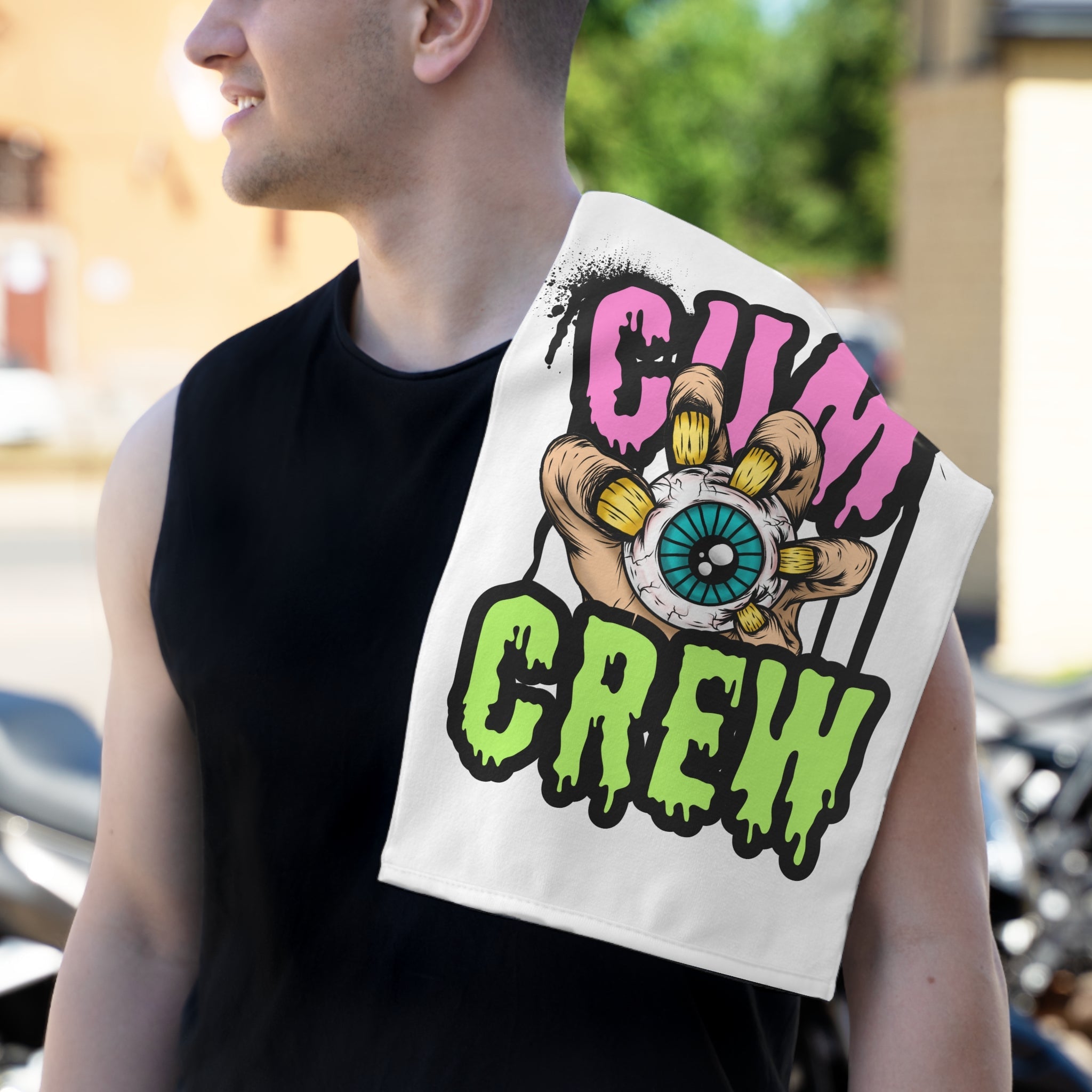 Scary Cum Crew | Mix & Match Soft Fun-Flirty Lovers’ Towels