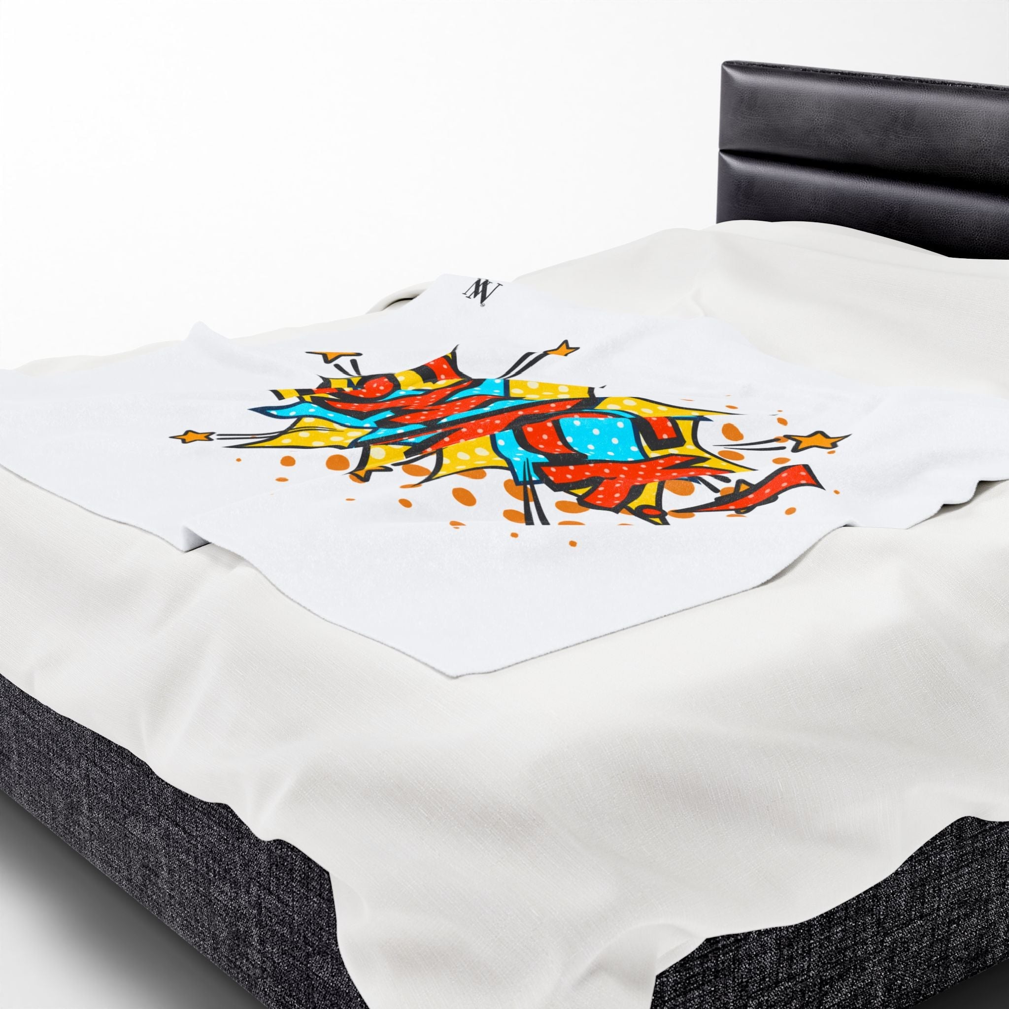 Smack! Cartoon Fun | Mix & Match Velveteen Fun-Flirty Lovers’ Blankets