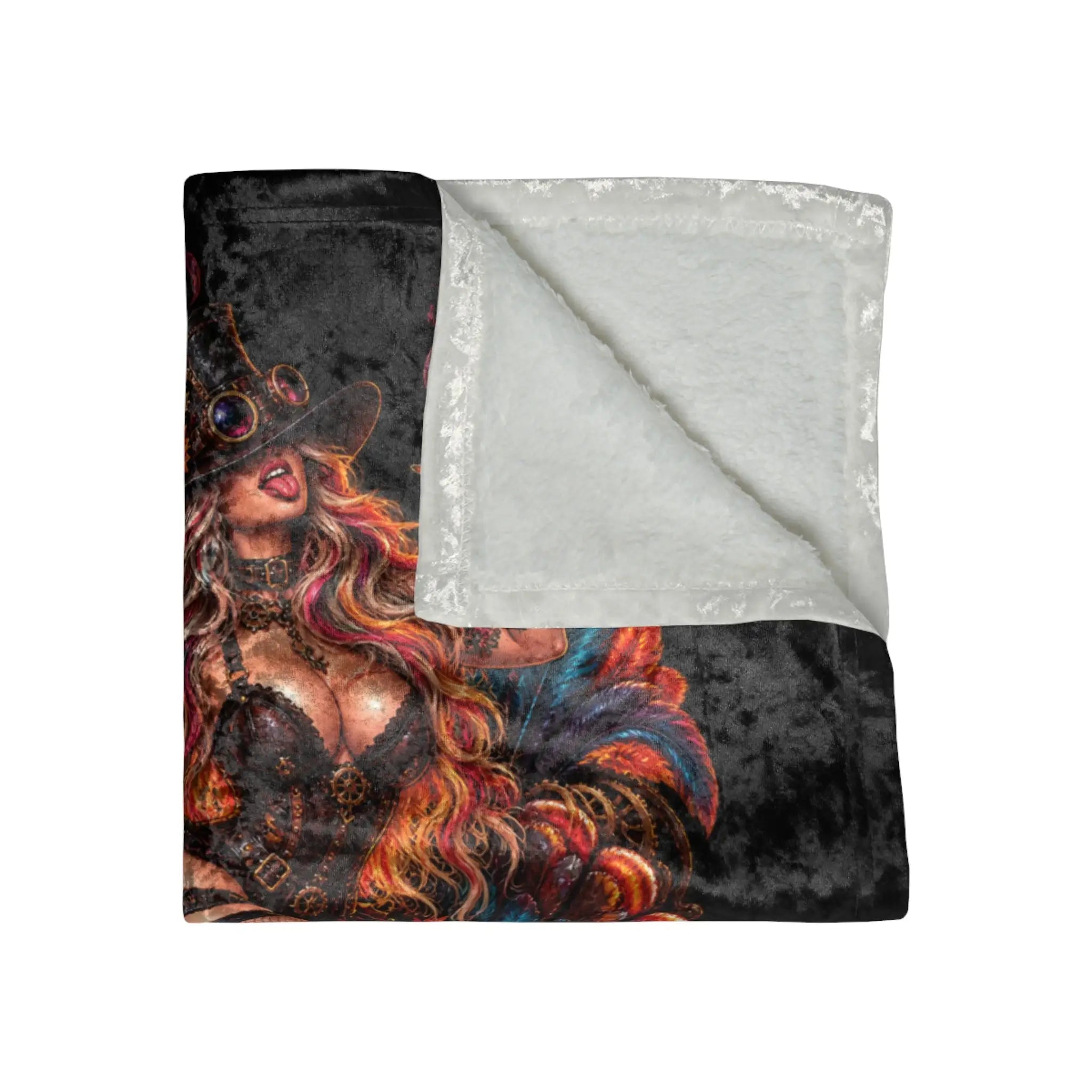 Thanksgiving Fall Wicked Fantasy | Nectar Napkins Fun-Flirty Loversโ Crushed Velvet Blankets