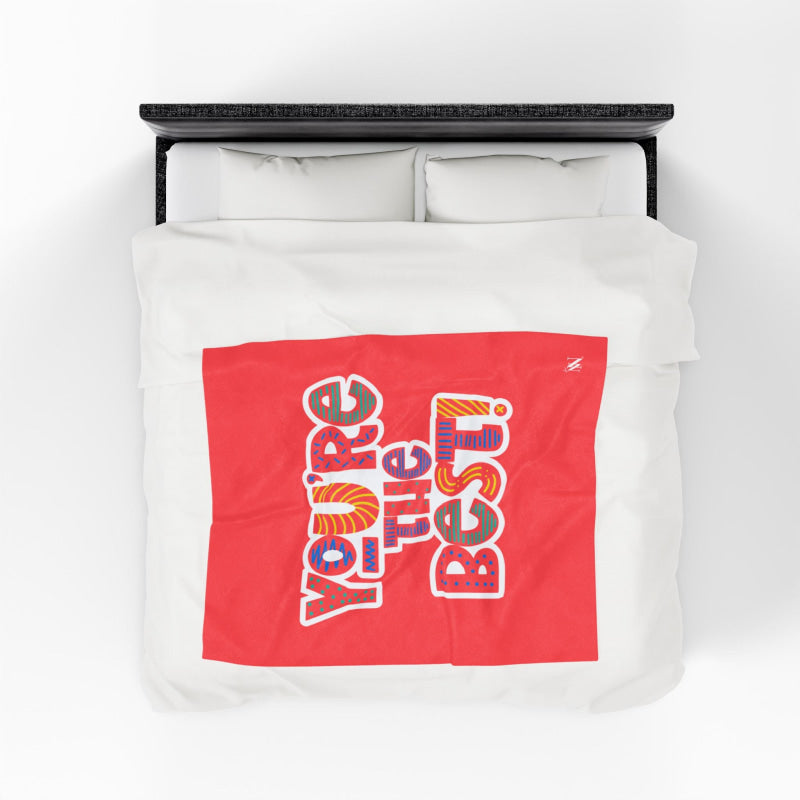 You’re The Best! | Mix & Match Soft Fun-Flirty Lovers’ Blankets