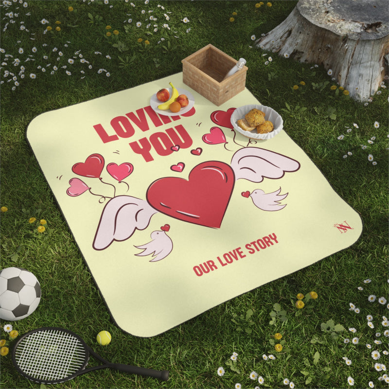 Loving You | Mix Match Fun-Flirty Lovers’ Water-Resistant Blankets