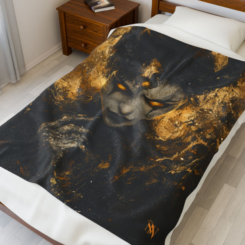 She Is the Abyss | Mix & Match Soft Fun-Flirty Lovers’ Blankets