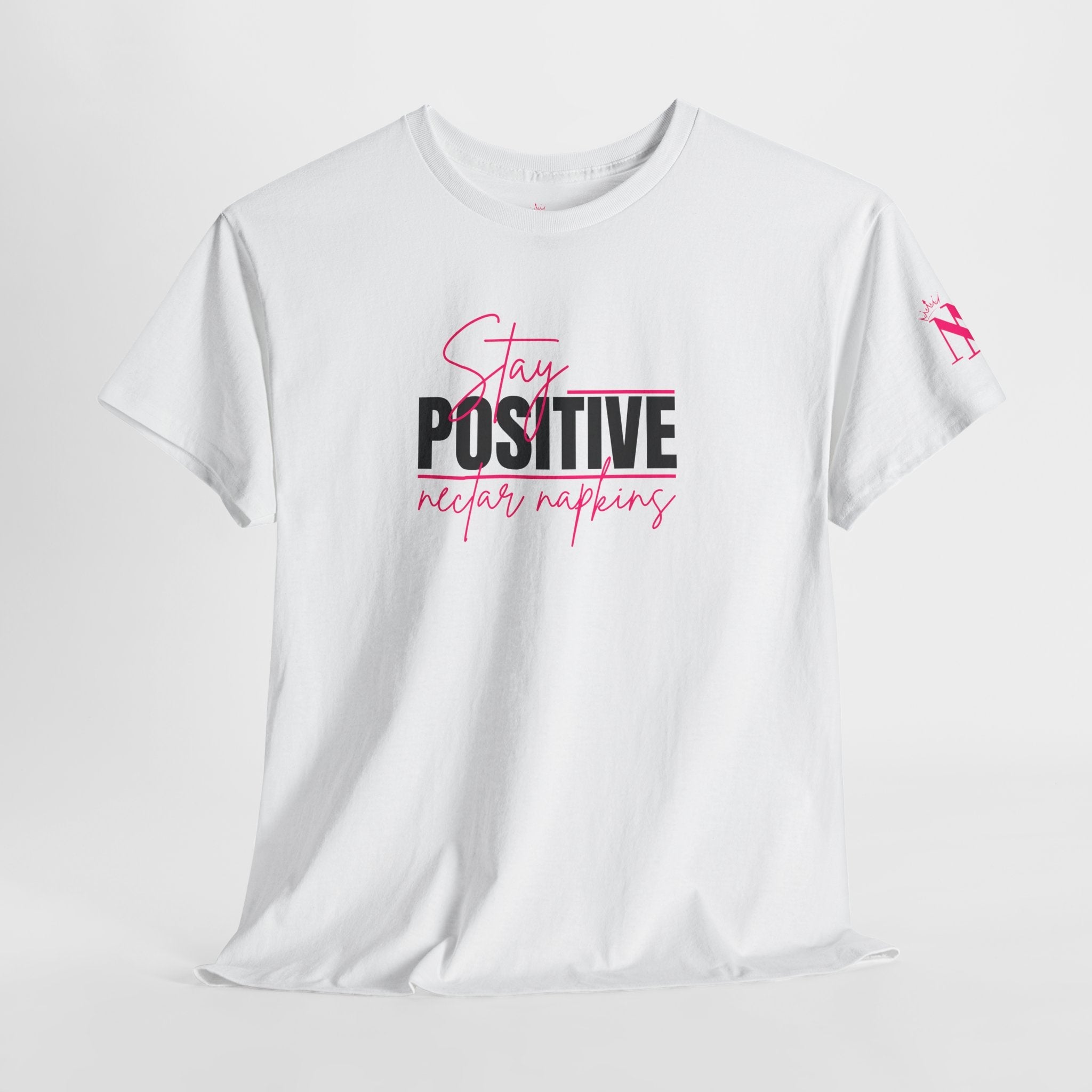 Stay Positive | Mix & Match Cotton Unisex Fun-Flirty Lovers’ T-Shirts