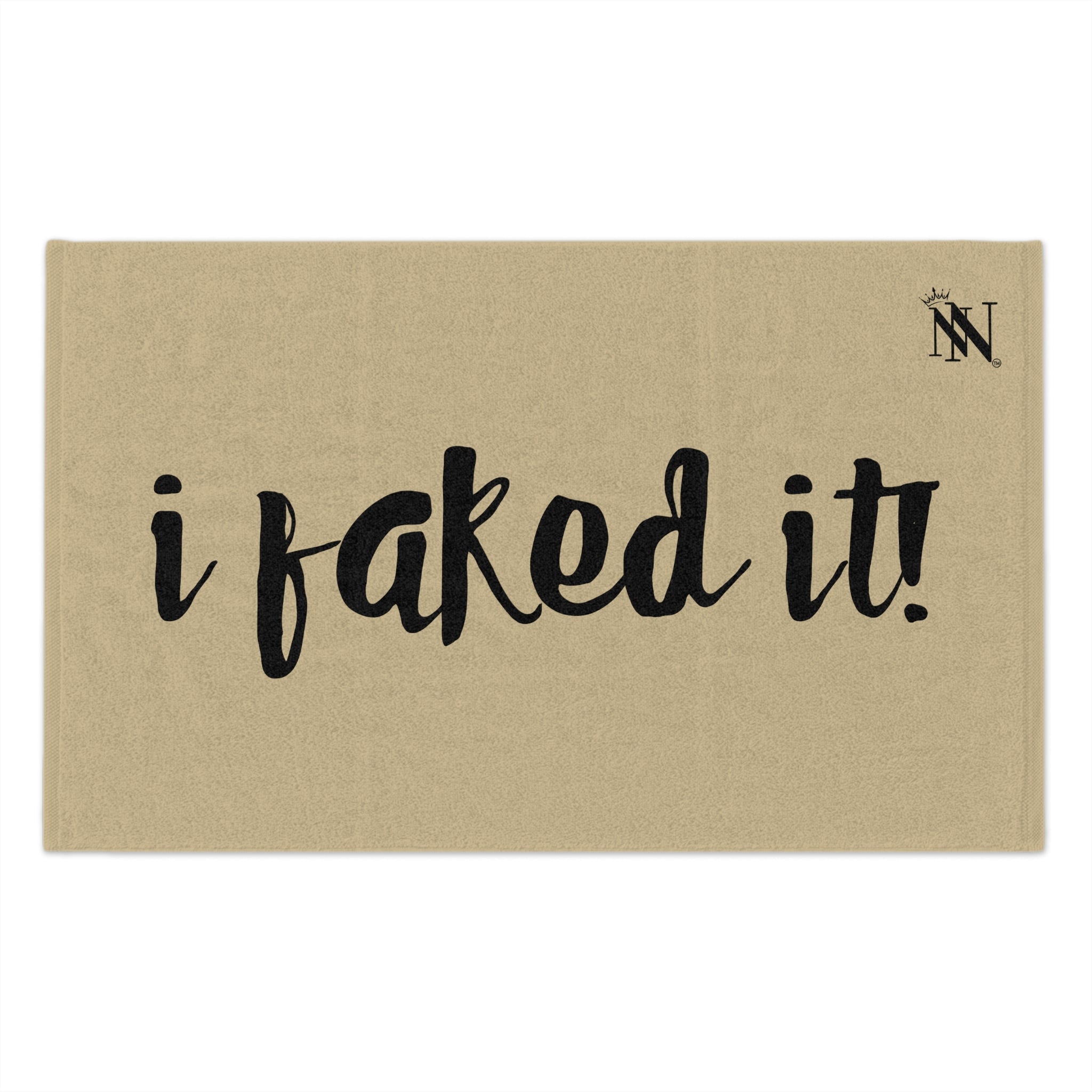 I Faked It! Gold | Mix & Match Soft Fun-Flirty Lovers’ Towels