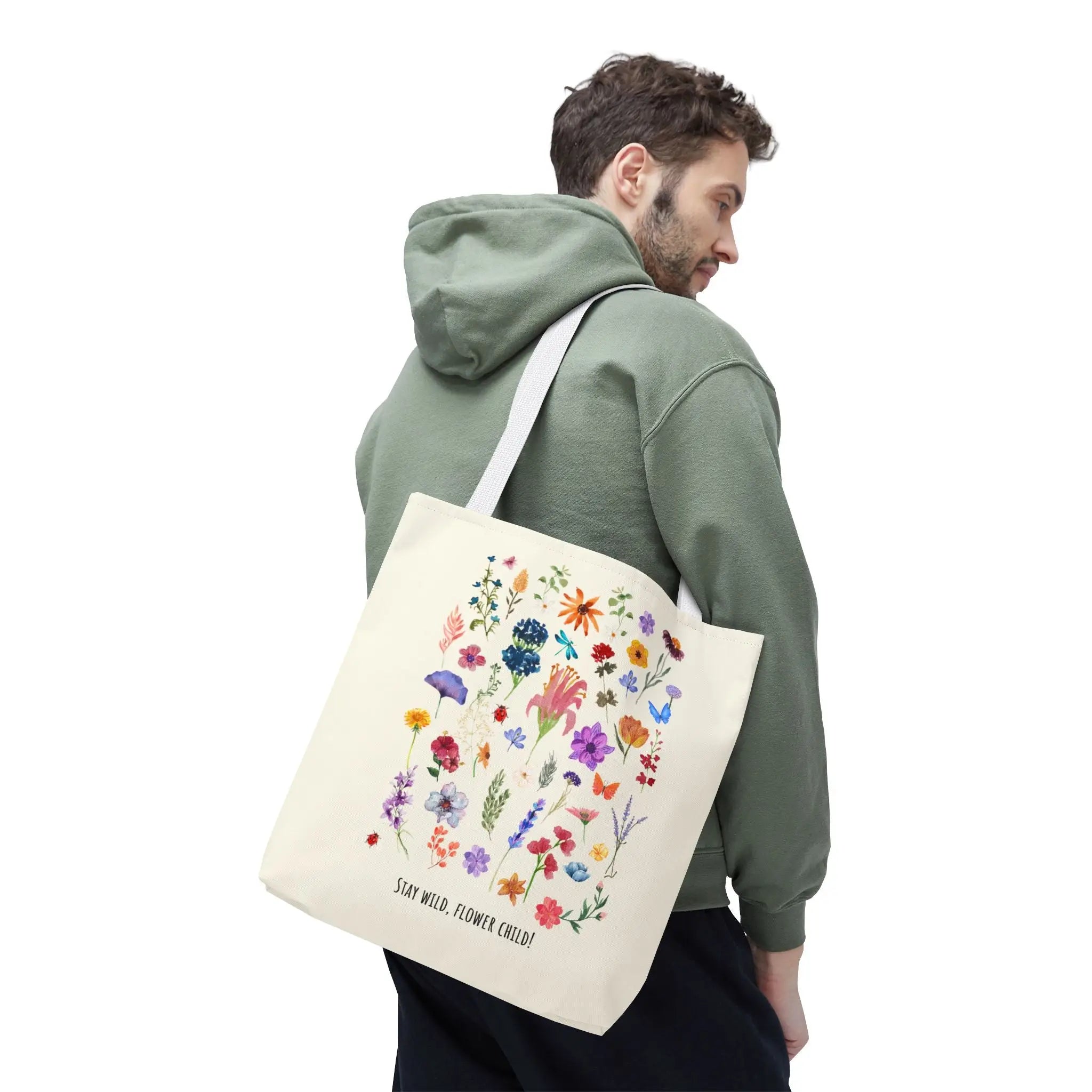 Stay Wild Flower Child! | Mix & Match Fun-Flirty Lovers’ Totes