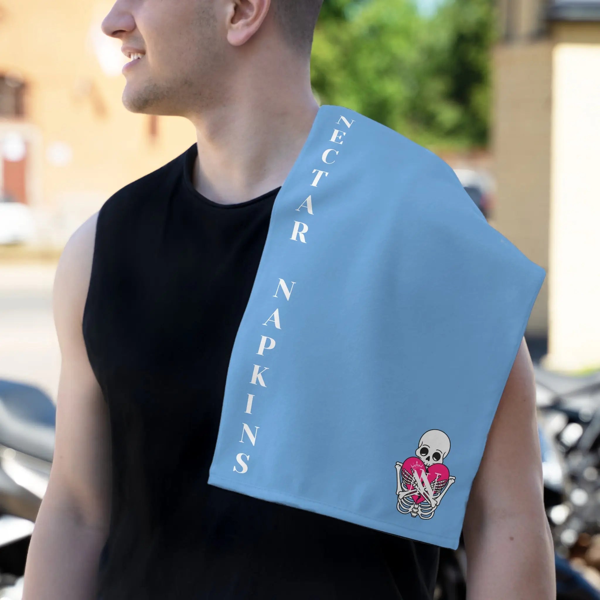 Nectar Napkins Brand Light Blue Sex Towel