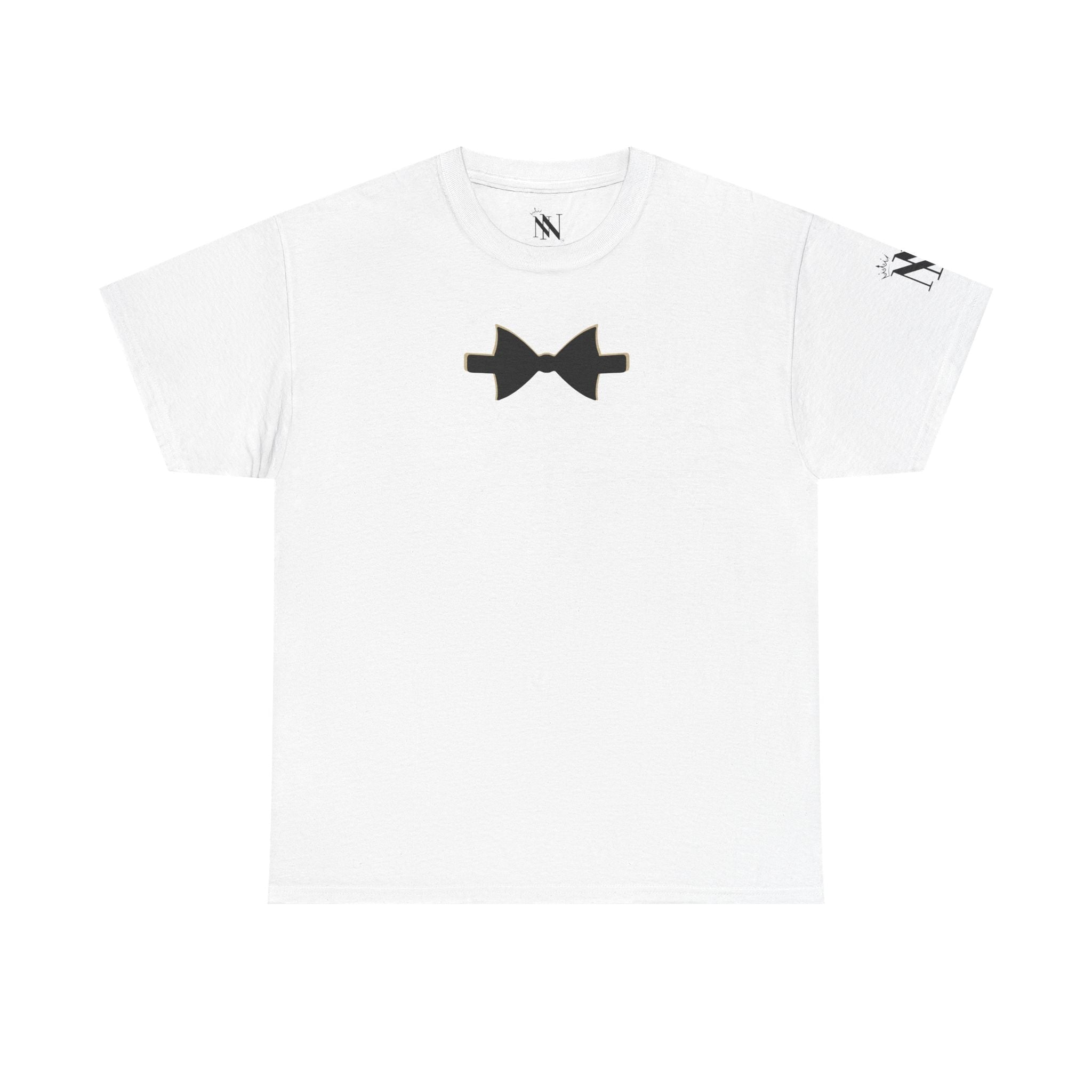 Simple Bow Tie | Mix & Match Cotton Unisex Fun-Flirty Lovers’ T-Shirts