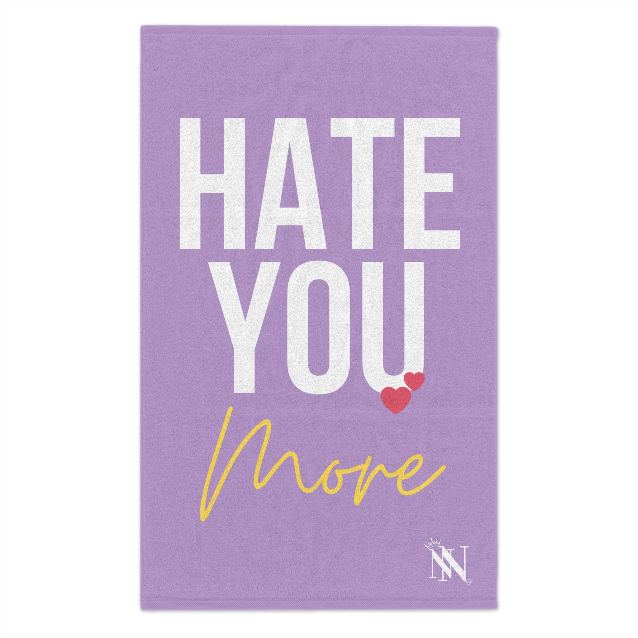Hate You More | Mix & Match Soft Fun-Flirty Lovers’ Towels