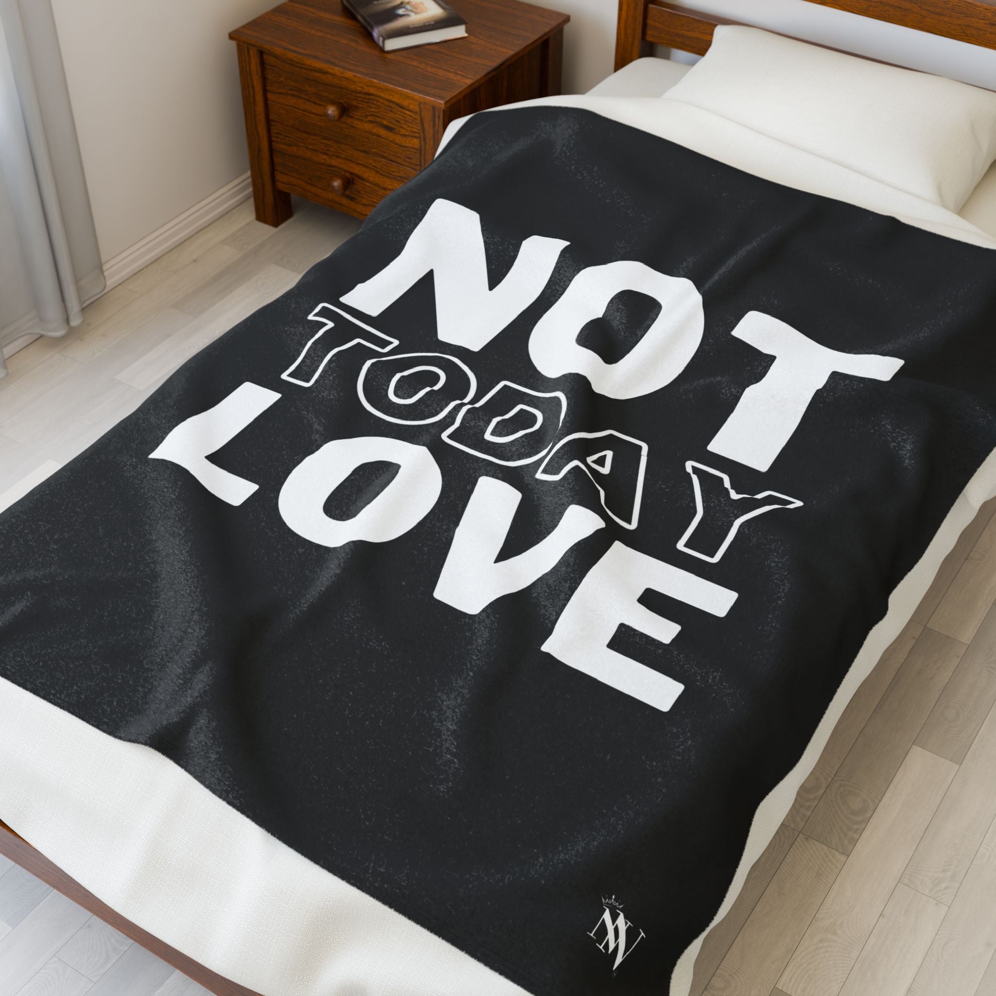 Not Today Love | Mix & Match Fun-Flirty Lovers’ Blankets
